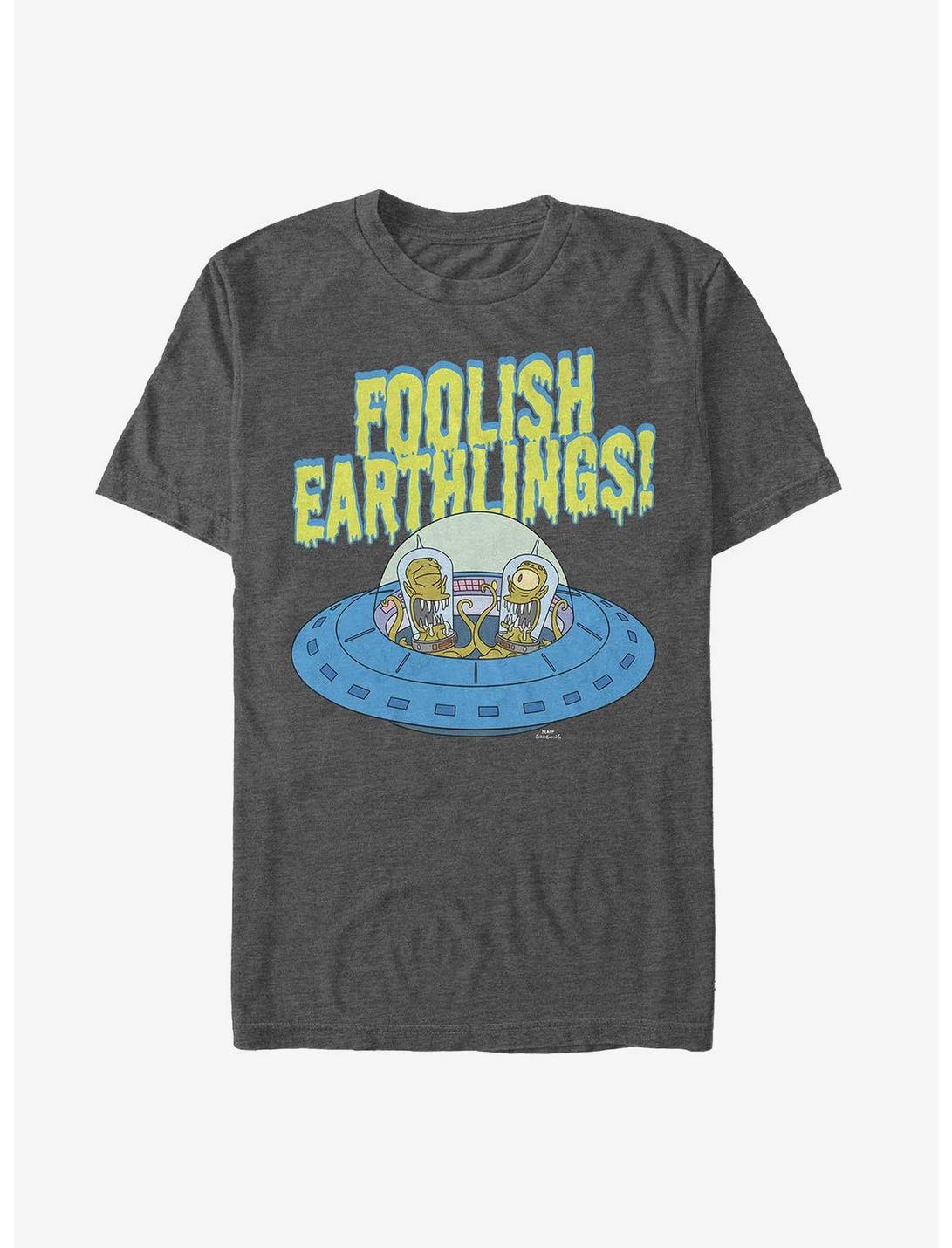 The Simpsons Foolish Earthlings T-Shirt