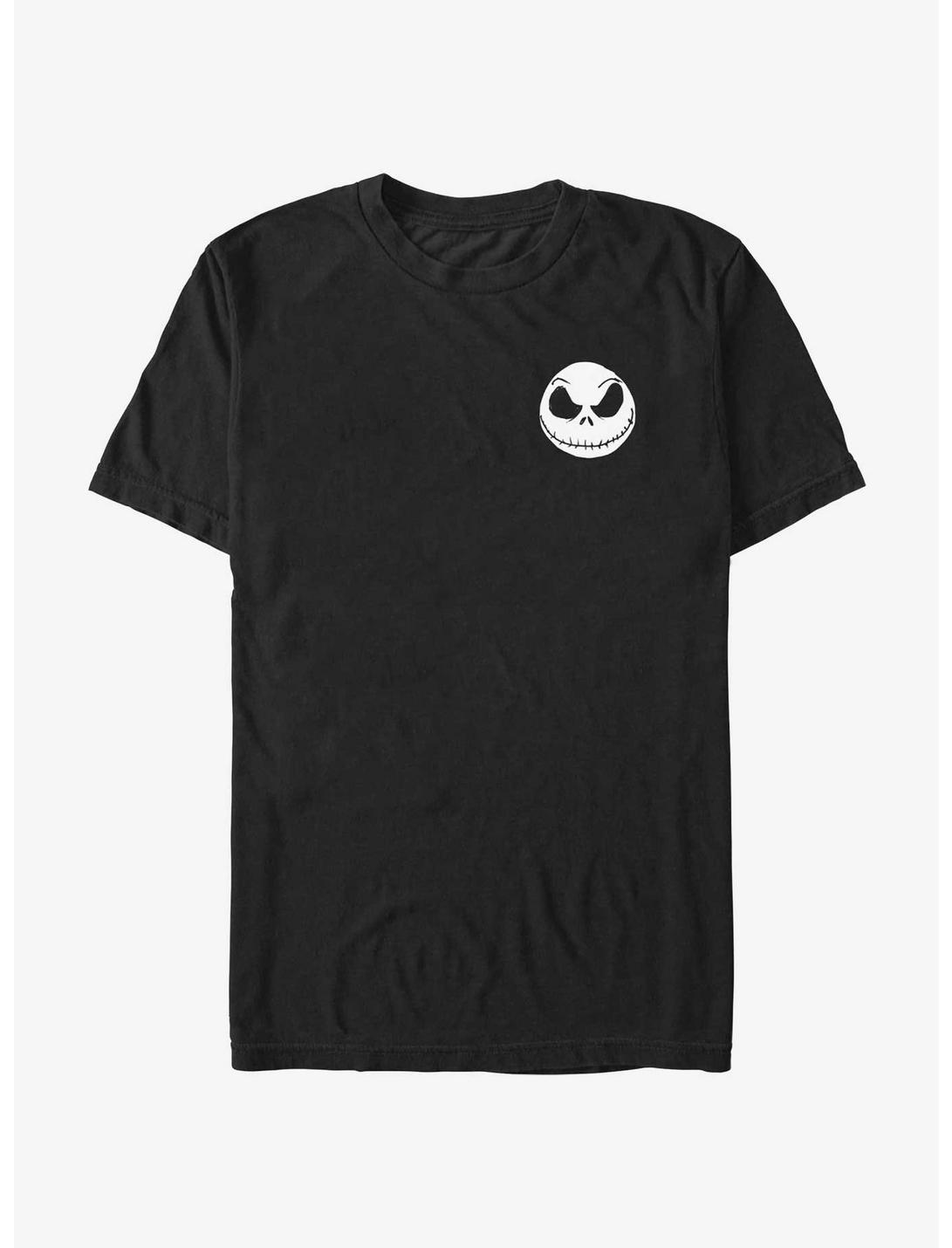 T-shirt de poche Jack à grande tête L'Étrange Noël de Monsieur Jack