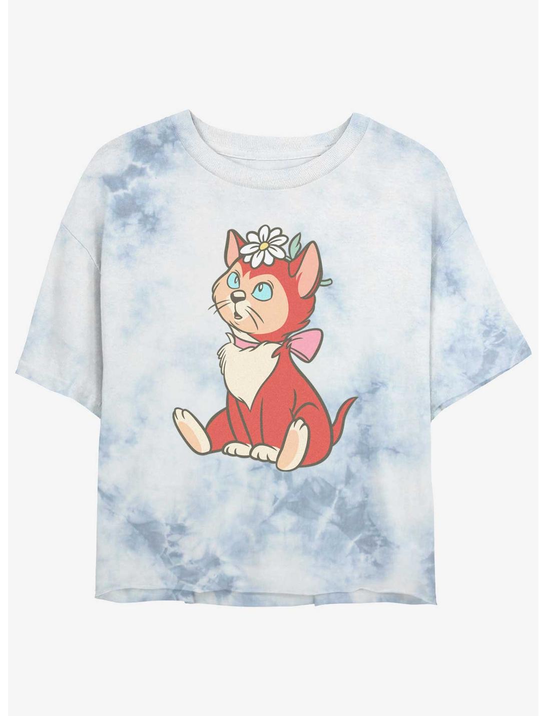 T-shirt court tie-dye pour filles Dinah de Disney Alice au pays des merveilles