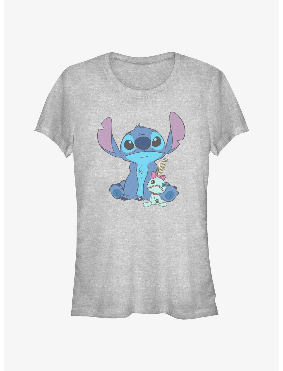 Disney Lilo & Stitch And Scrump Sit Girls T-Shirt