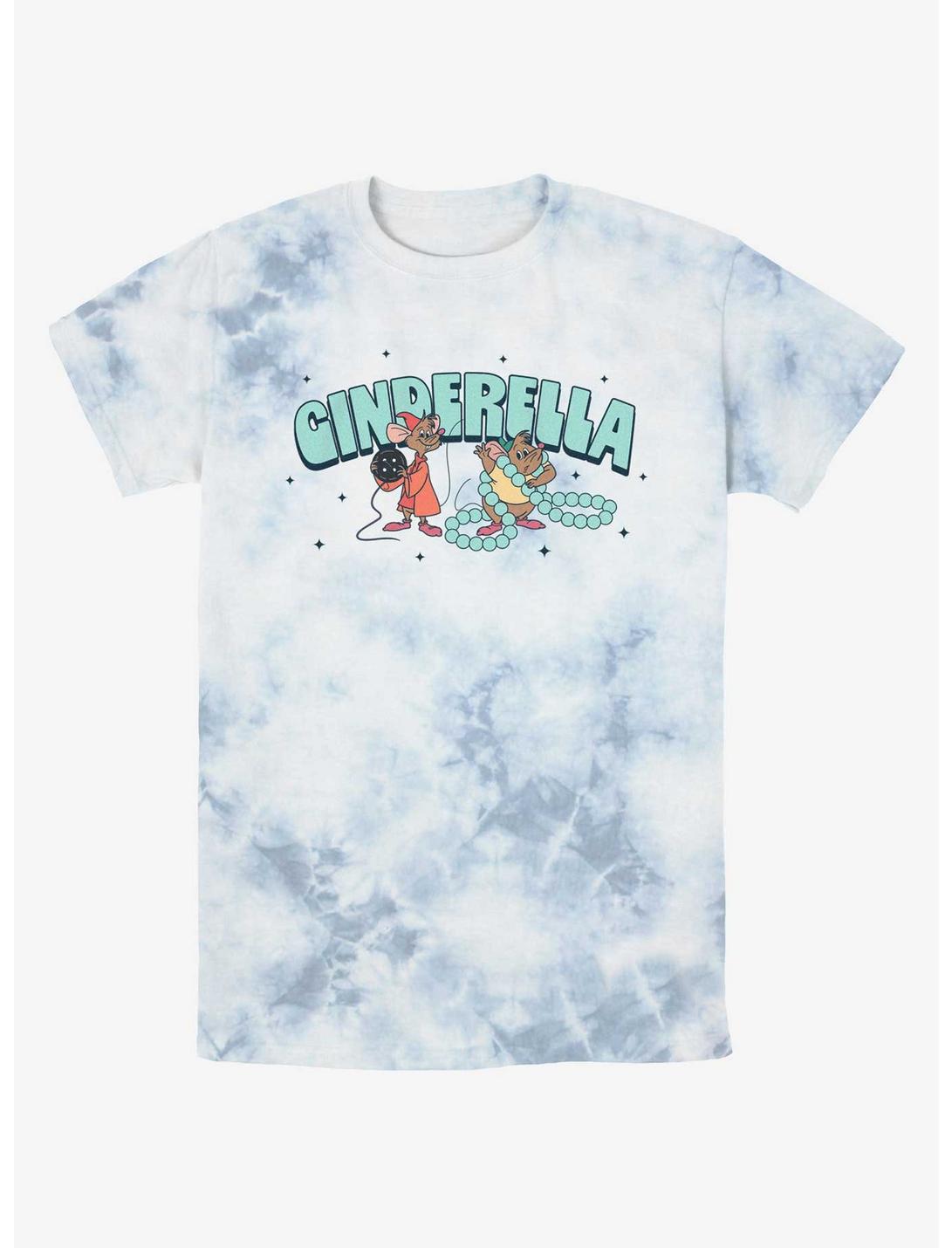 Disney Cinderella Jaq And Gus Tie-Dye T-Shirt