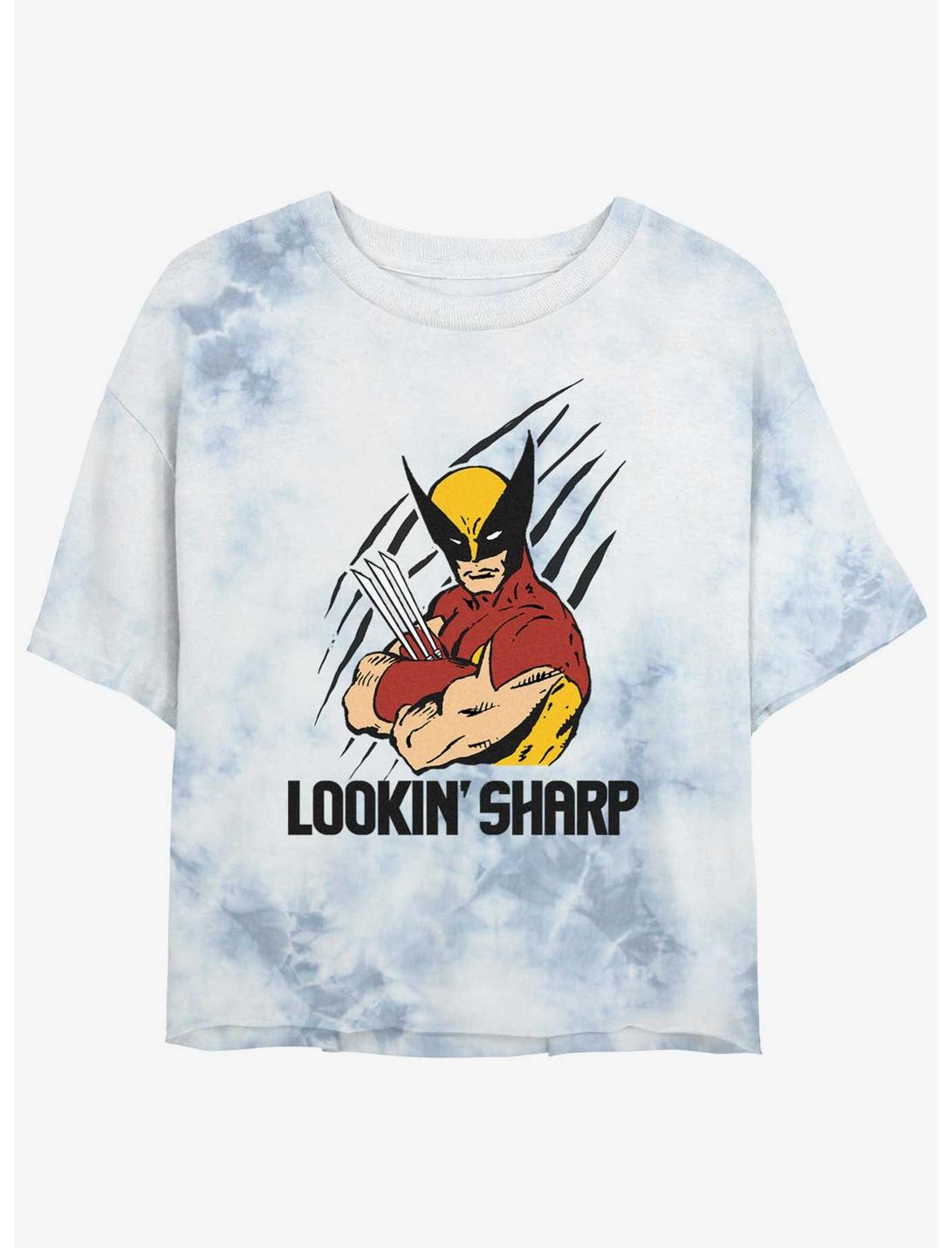 T-shirt court tie-dye Wolverine Lookin' Sharp pour filles
