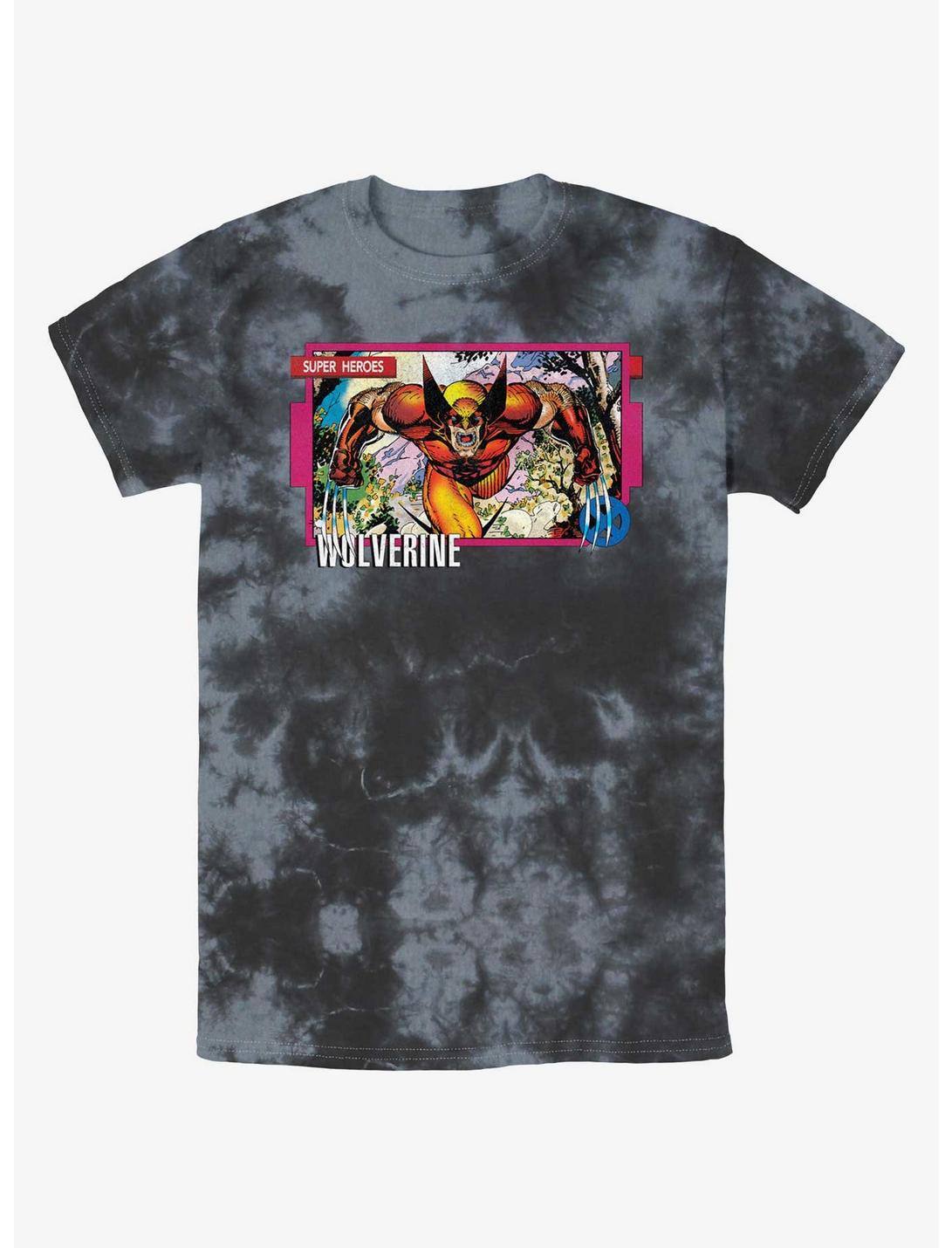 Wolverine Super Hero Tie-Dye T-Shirt