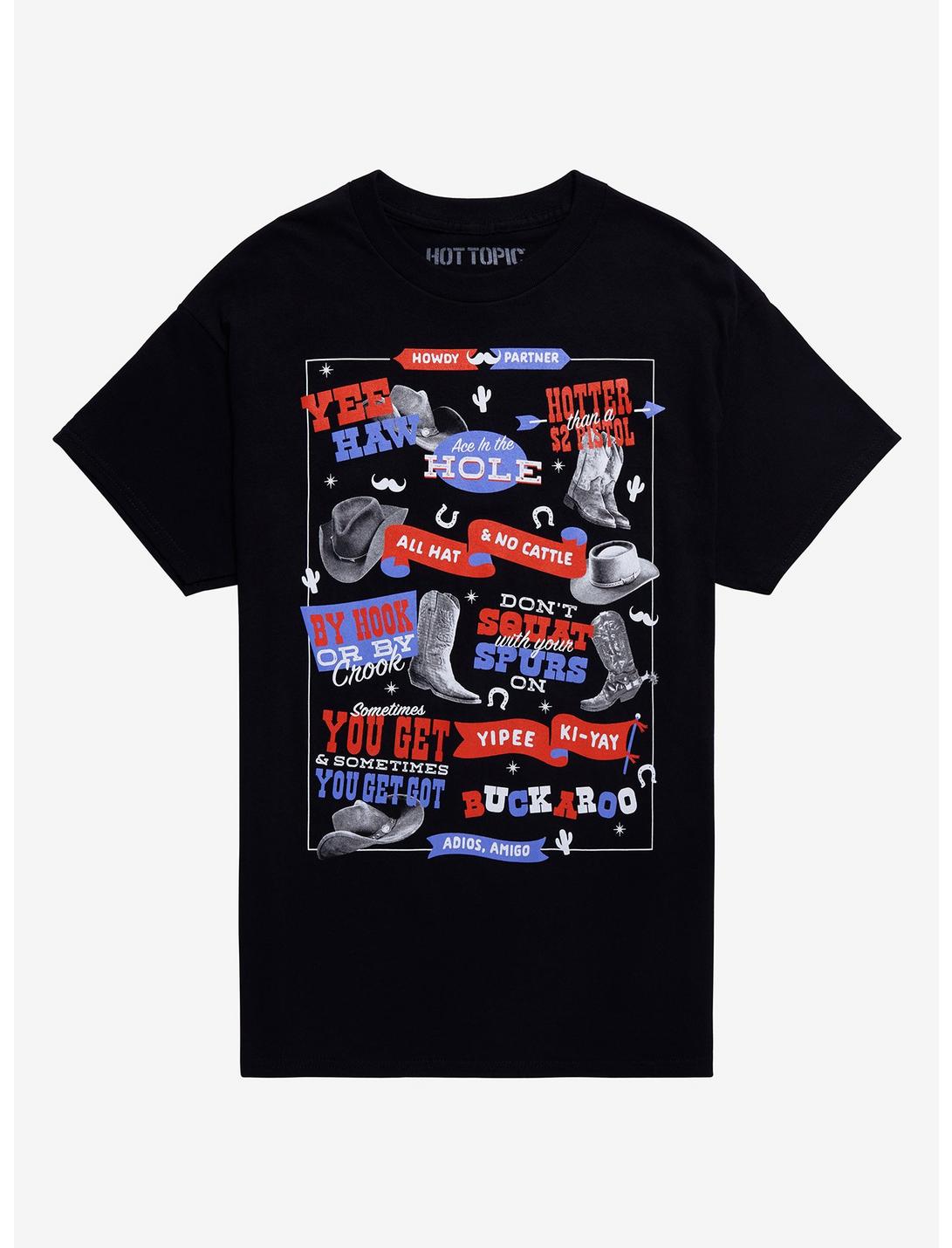 Western Infographic T-Shirt