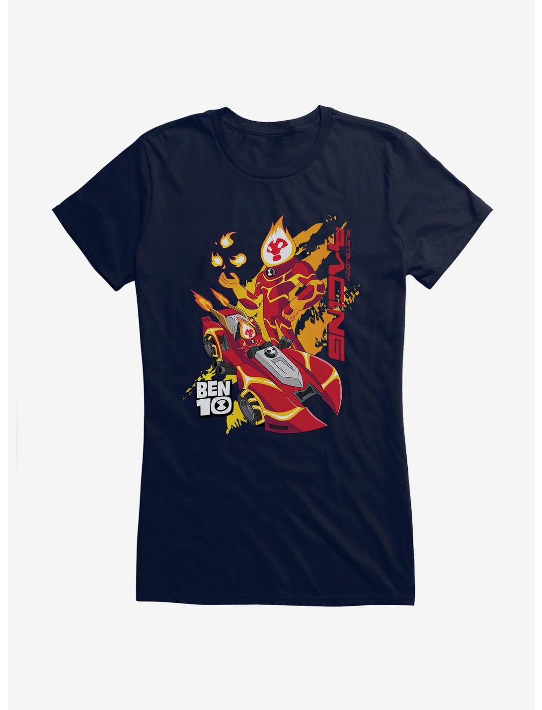 Ben 10 Racing Heatblast Girls T-Shirt