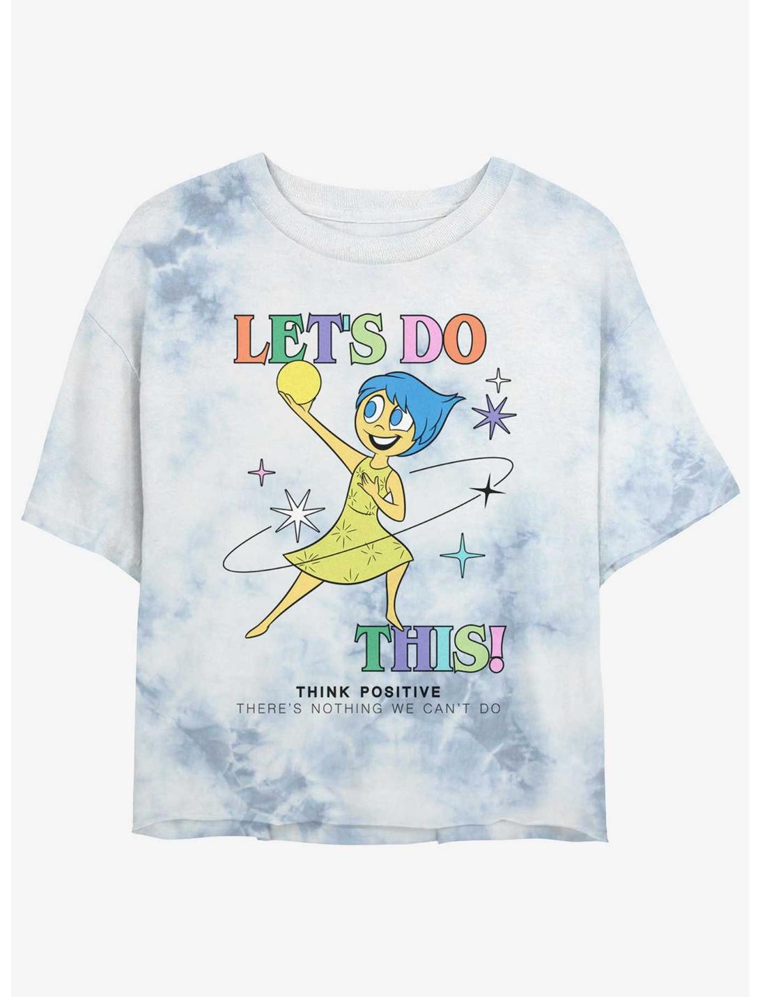 T-shirt court tie-dye Disney Pixar Vice-Versa 2 "Let's Do This Joy" pour filles