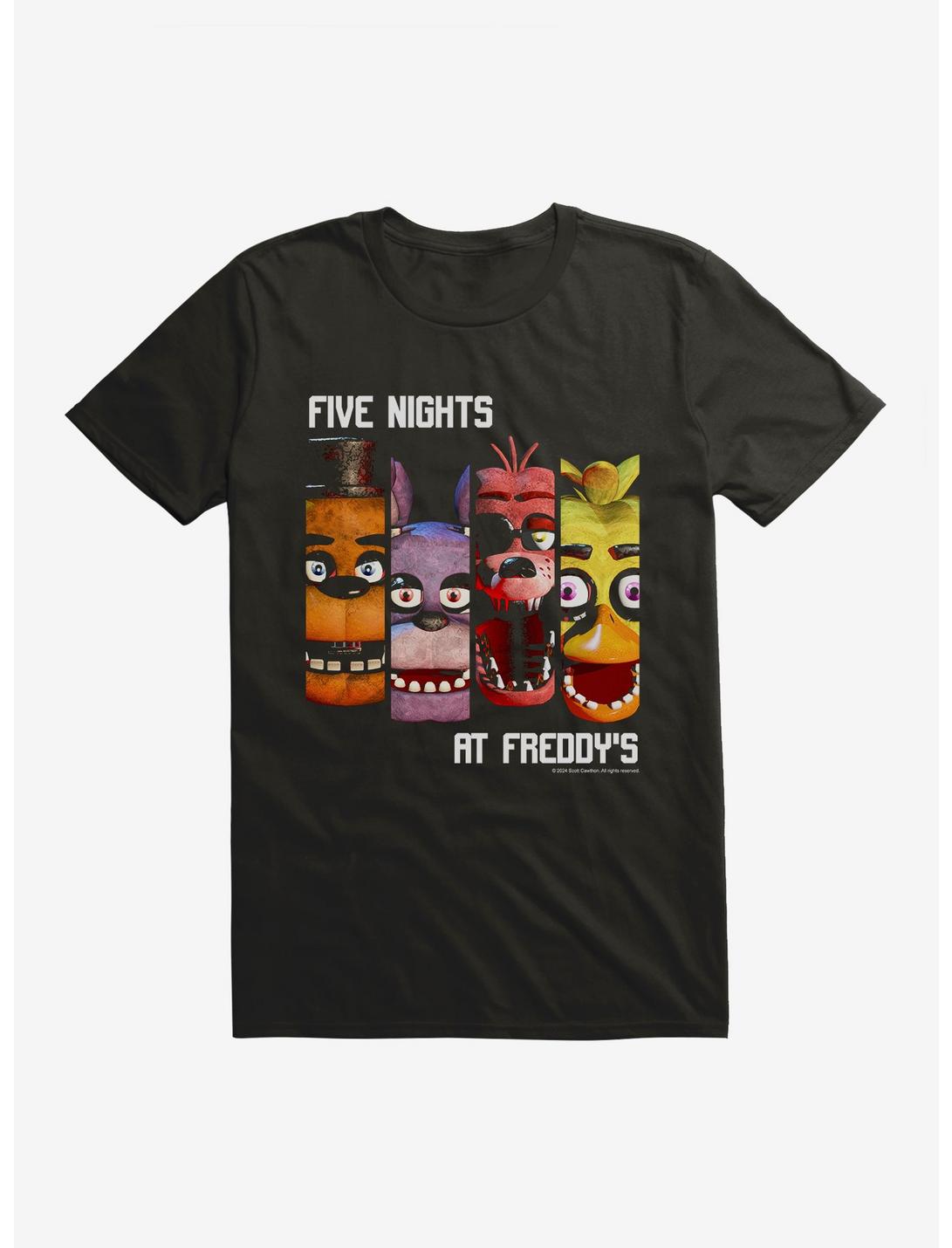 T-shirt Panneaux de personnages Five Nights At Freddy's
