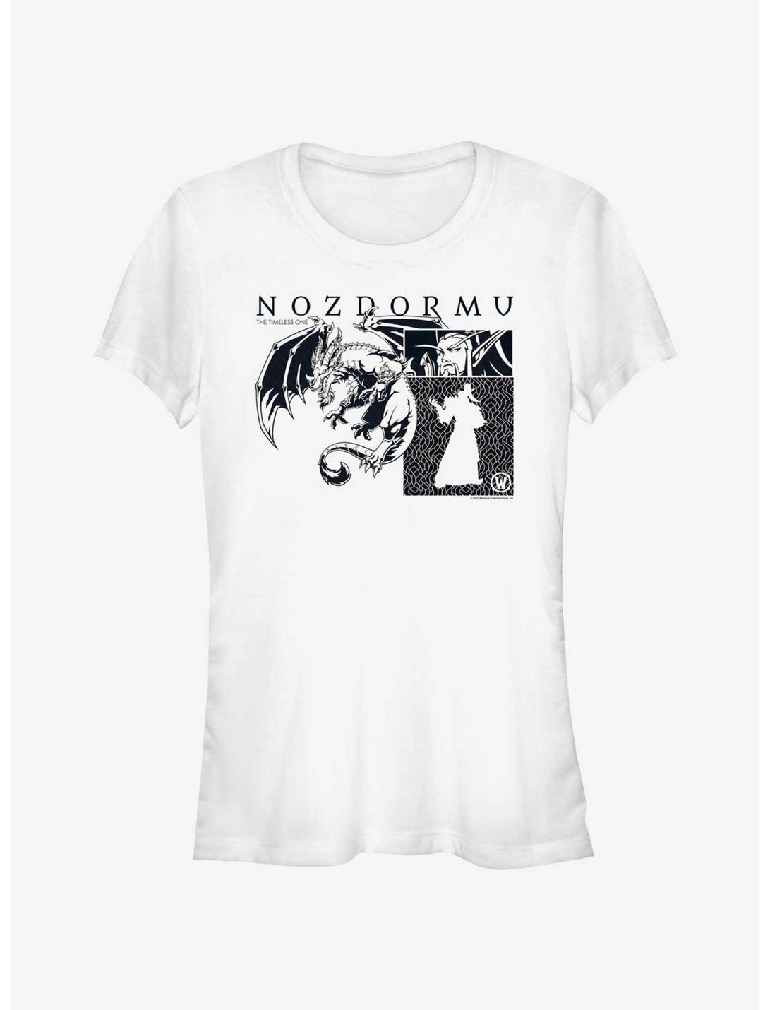 T-shirt Fille World Of Warcraft Nozdormu Panneaux