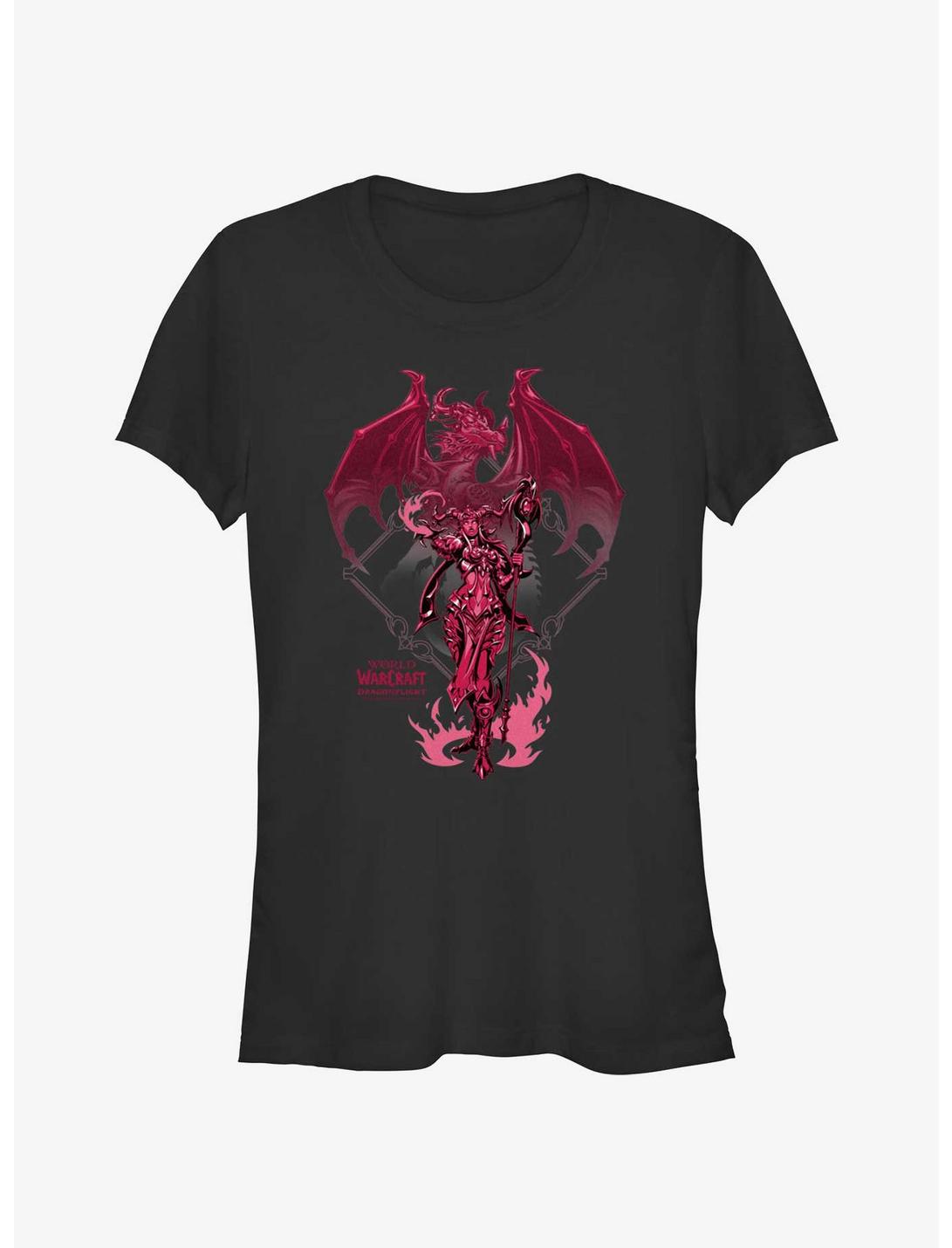 World Of Warcraft Red Dragon Girls T-Shirt
