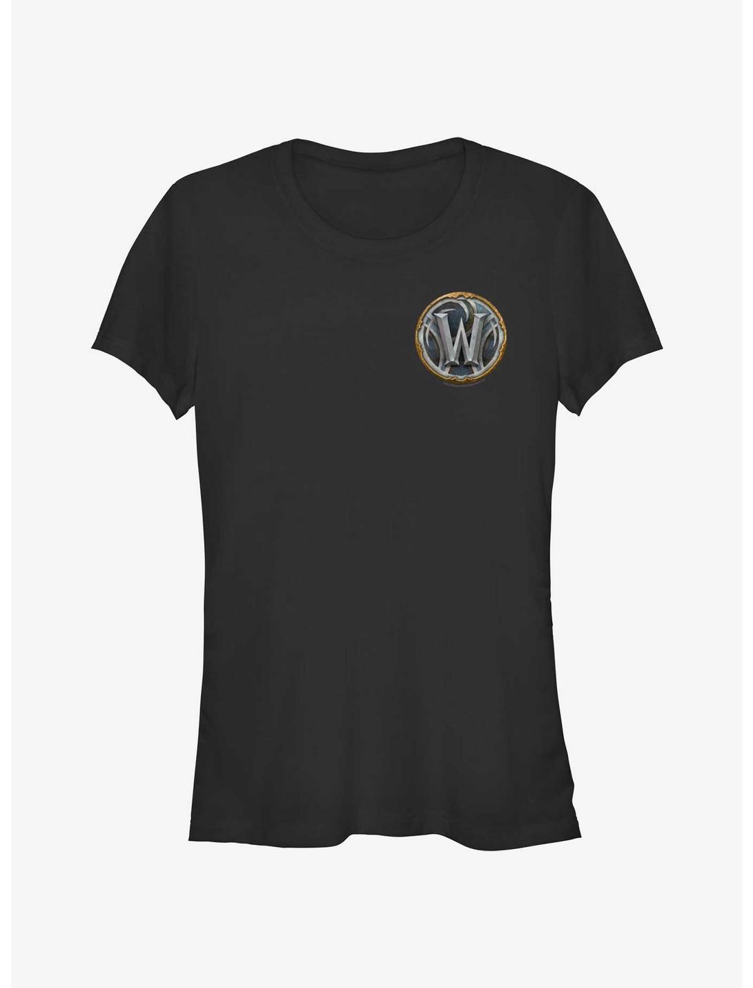 World Of Warcraft Adorned Logo Girls T-Shirt