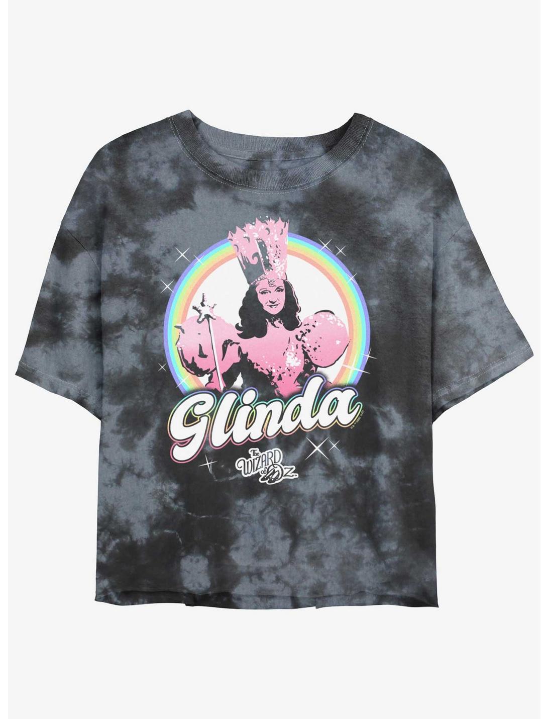 The Wizard Of Oz Iridescent Glinda Tie-Dye Crop T-Shirt
