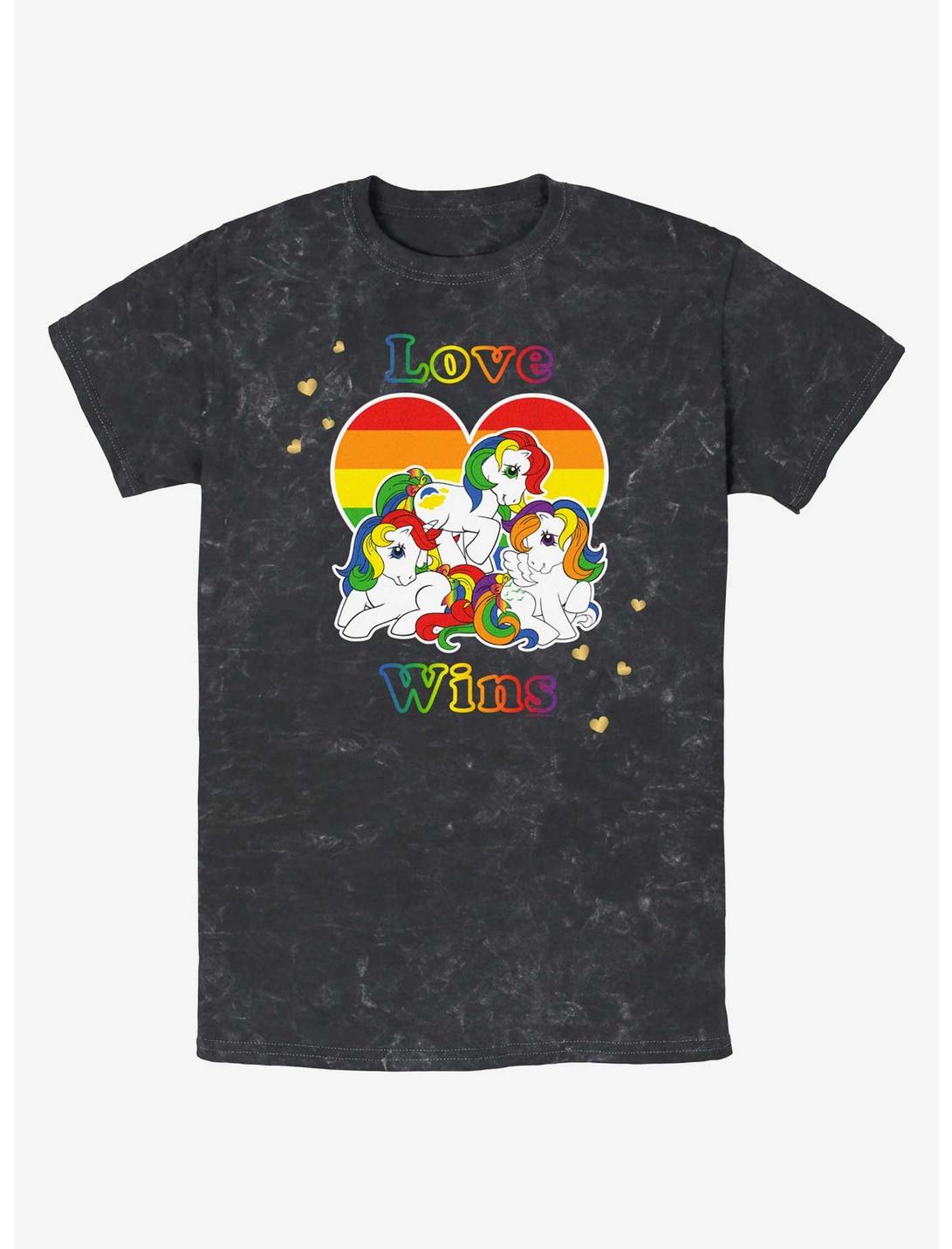 T-shirt My Little Pony Love Wins délavé aux minéraux