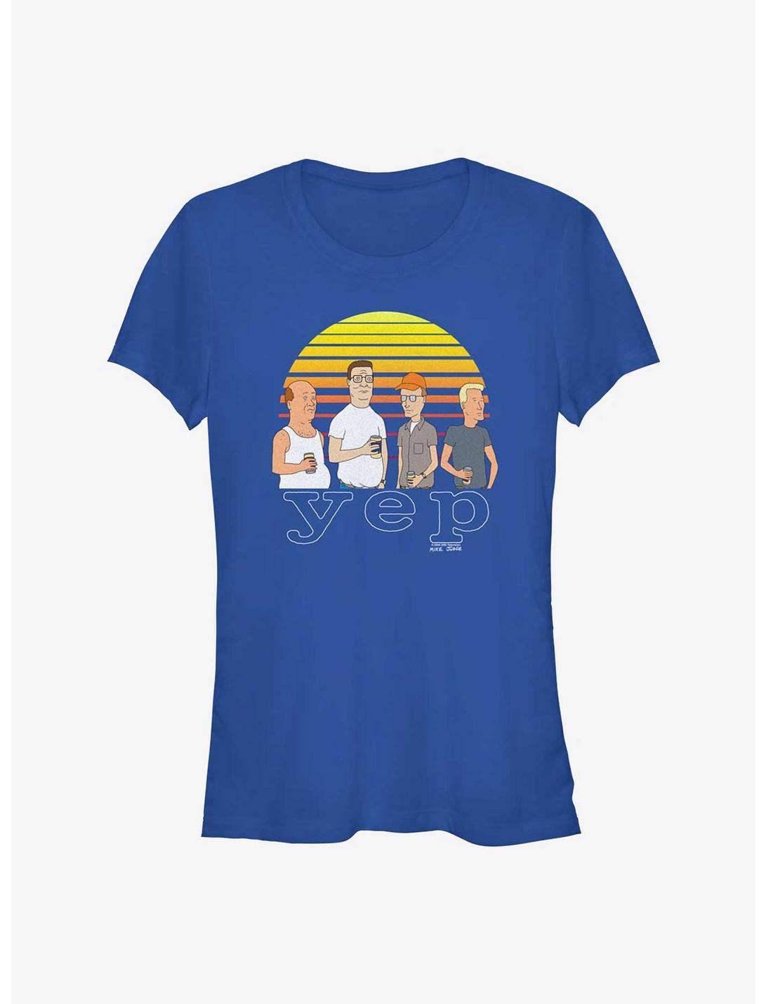 T-shirt fille King of the Hill Yep Sunset