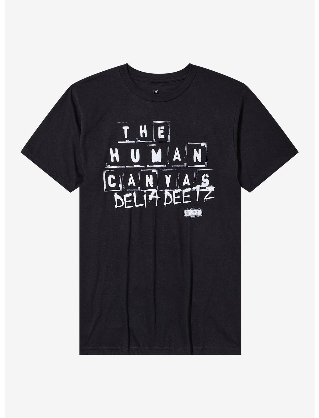 Beetlejuice Beetlejuice Delia Deetz The Human Canvas T-Shirt