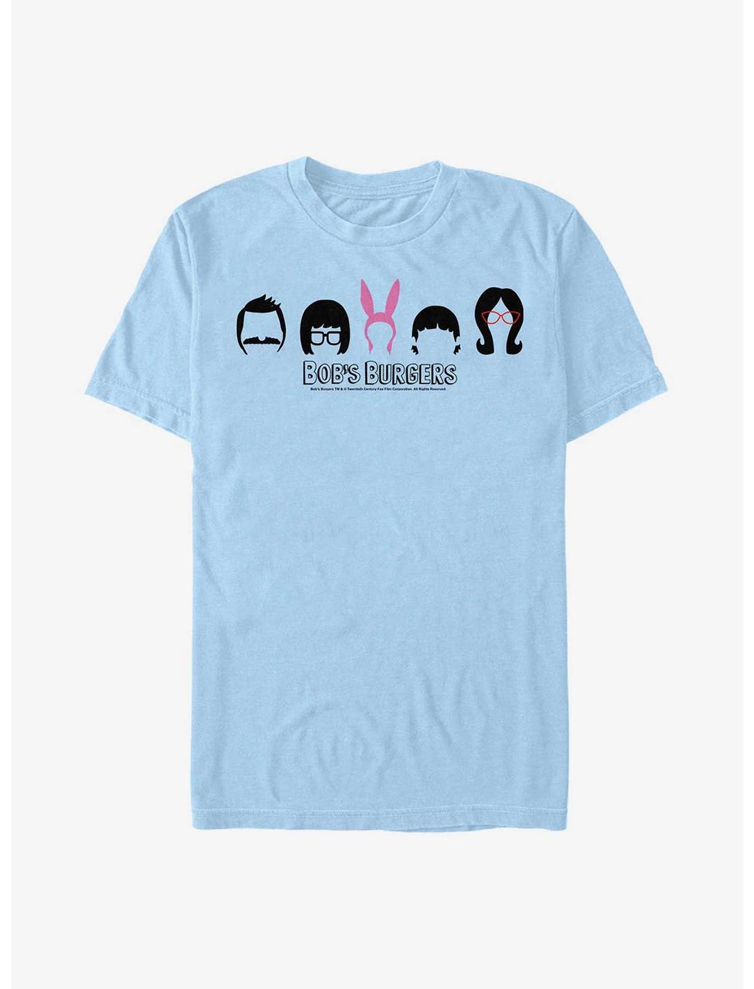 Bob's Burgers Hair Lineup T-Shirt