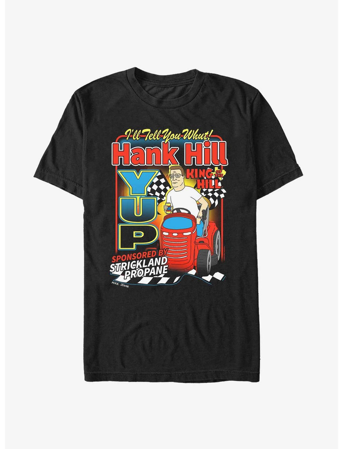 King of the Hill Hank Hill Yup Racing T-Shirt