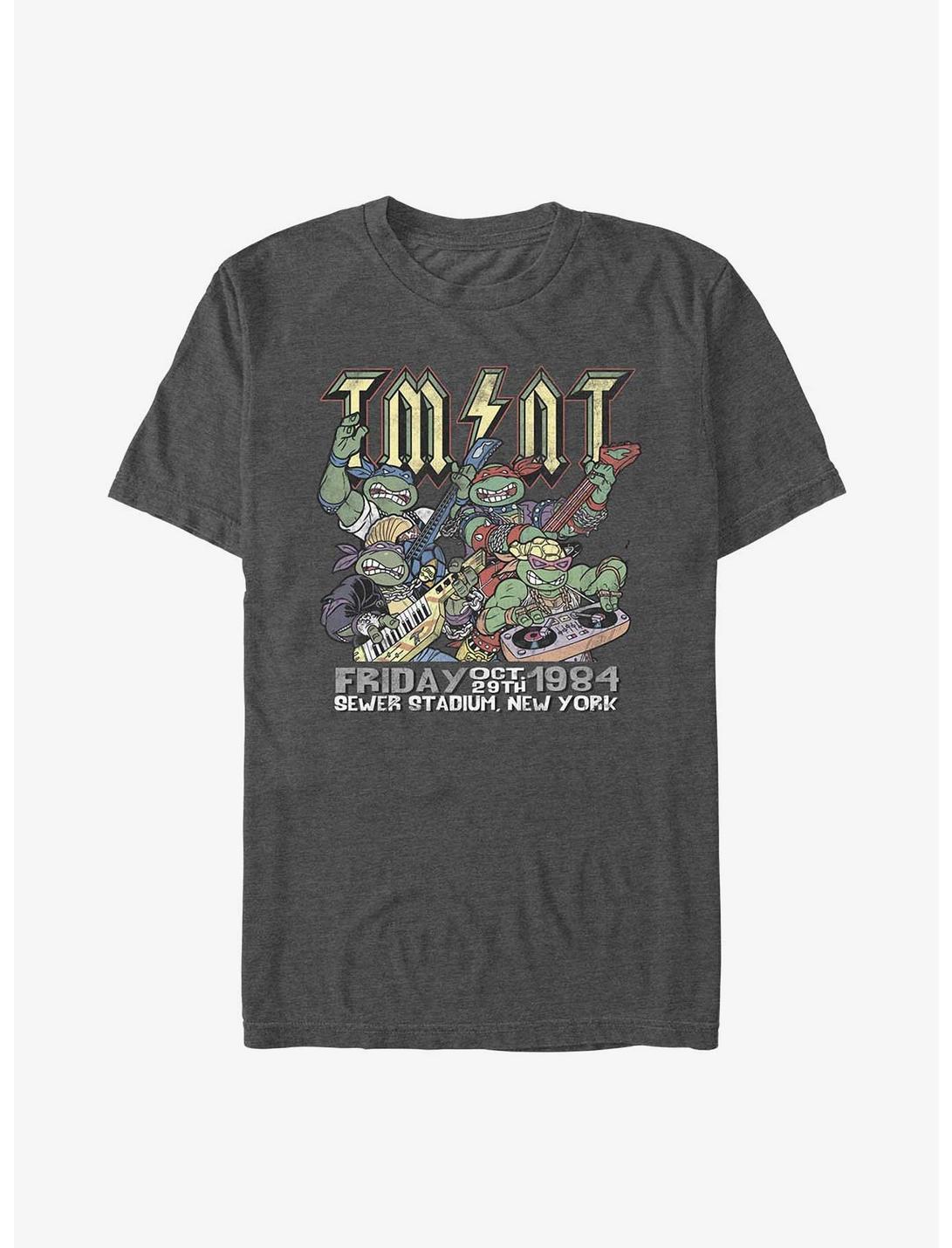 T-shirt grande taille Tortues Ninja Rock Life