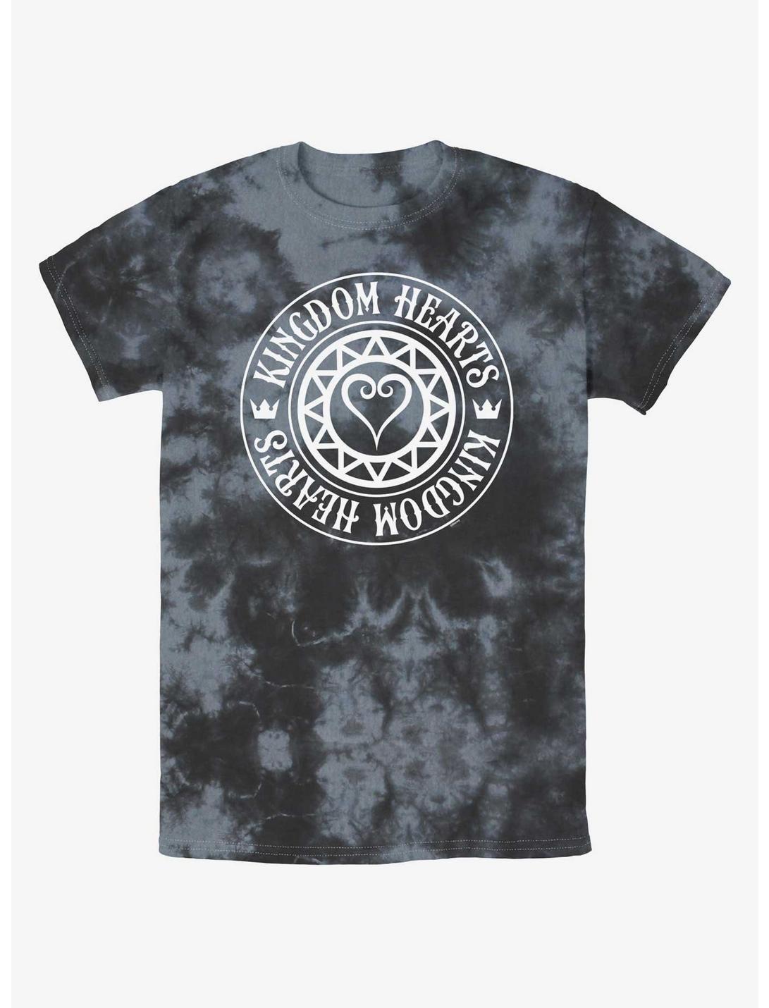 Disney Kingdom Hearts Sun Heart Emblem Tie-Dye T-Shirt