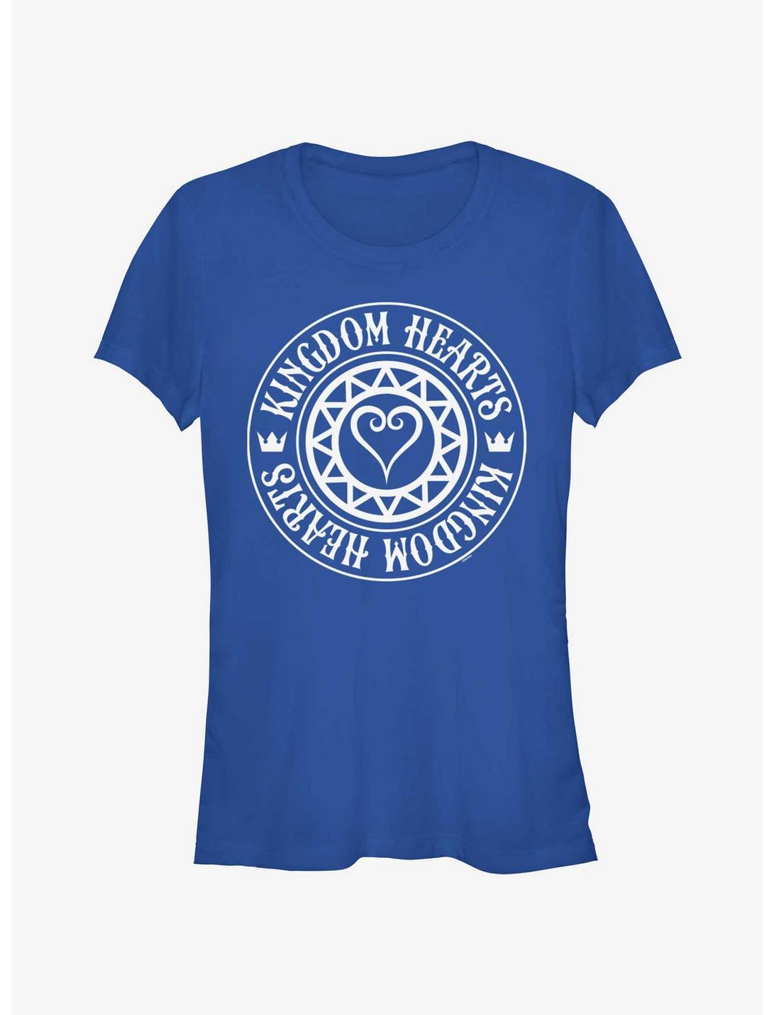 Disney Kingdom Hearts Sun Heart Emblem Girls T-Shirt