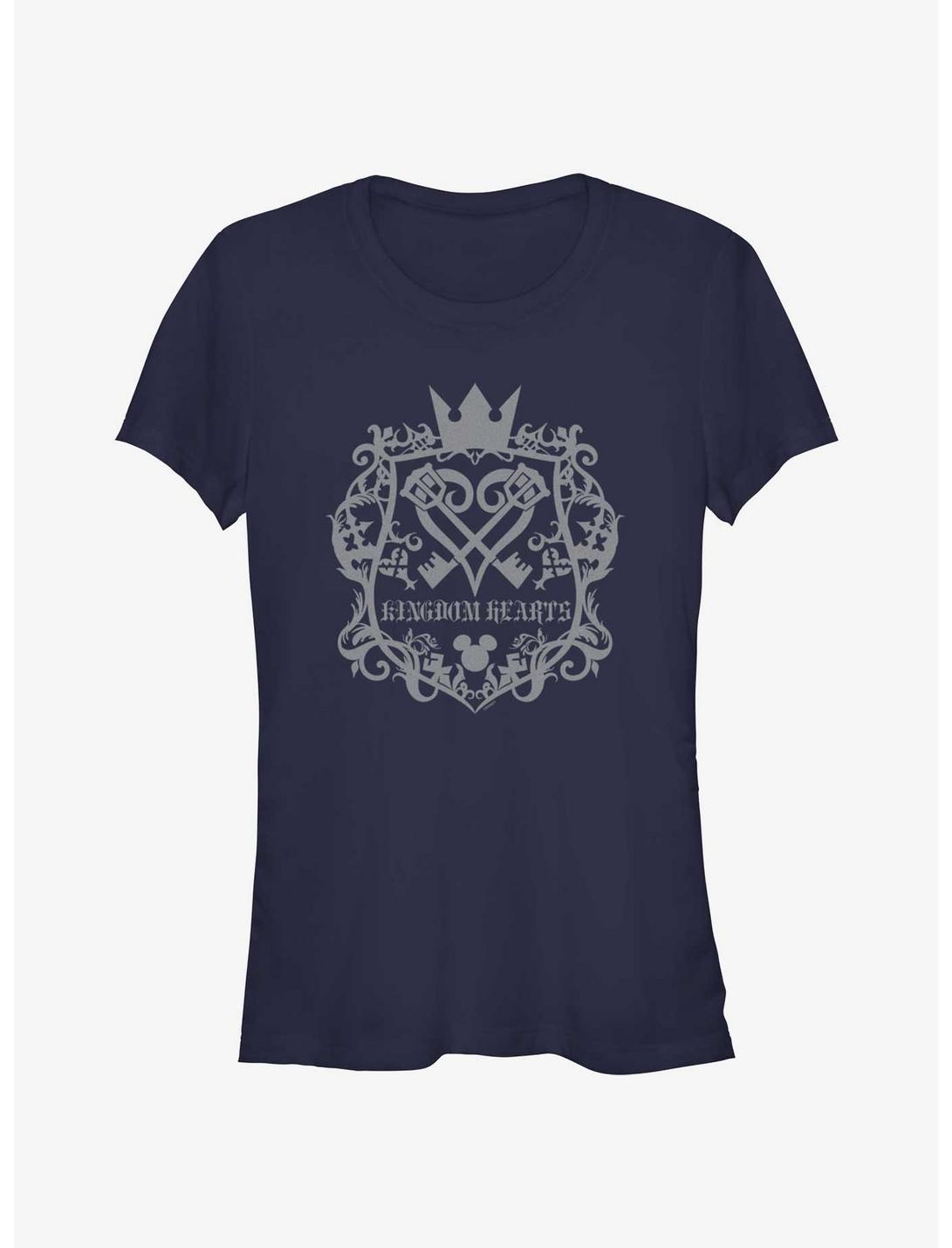 Disney Kingdom Hearts Crest Girls T-Shirt