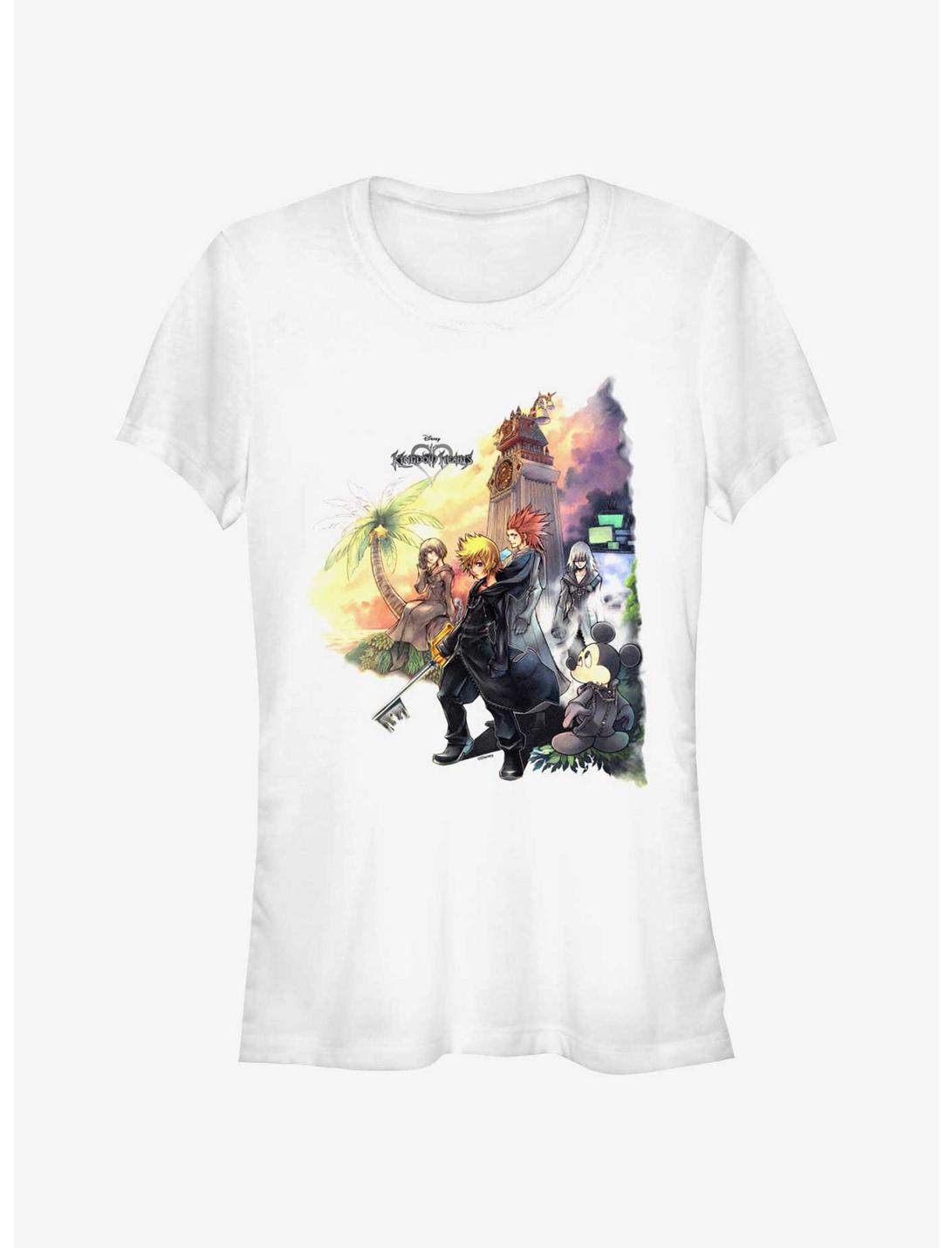 T-shirt Filles Disney Kingdom Hearts Coucher de Soleil