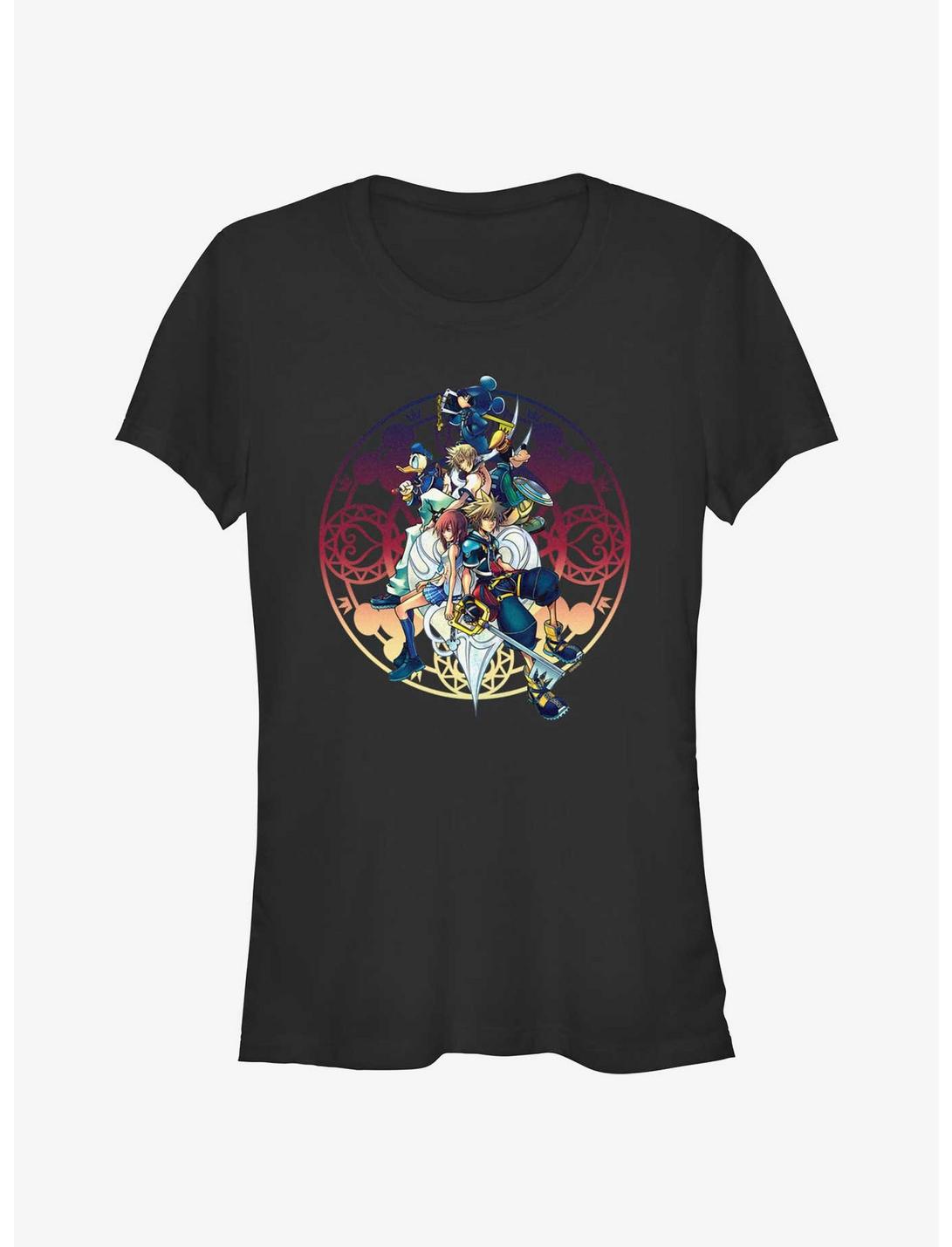 T-shirt Filles Assises sur un Nuage Disney Kingdom Hearts