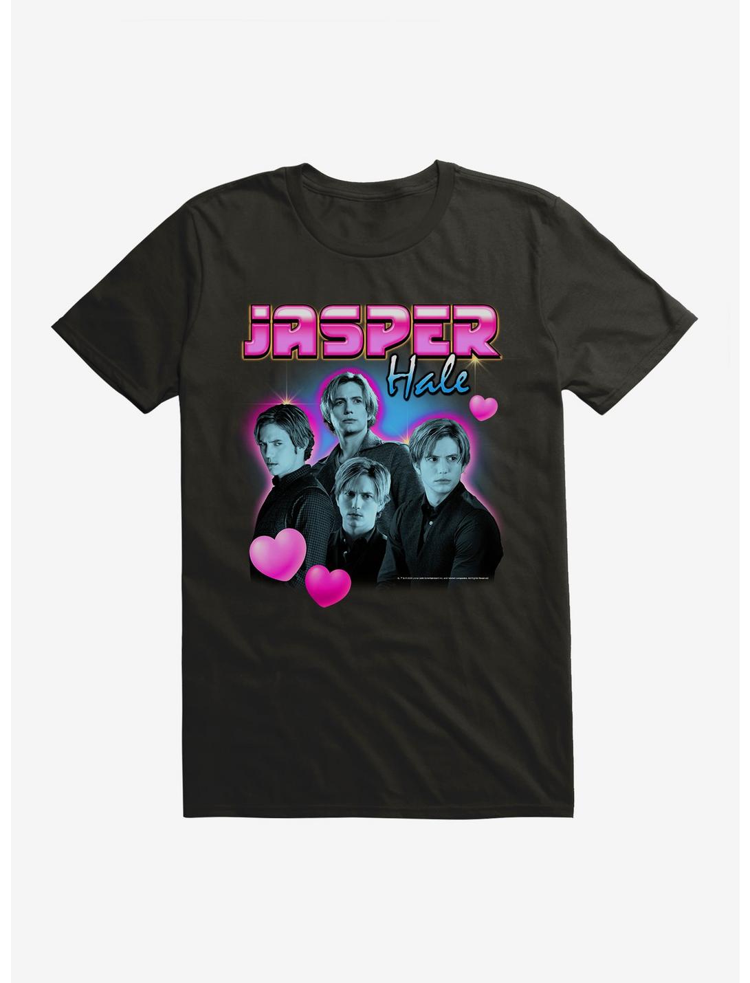 Twilight Jasper Hale Retro Style Portrait T-Shirt