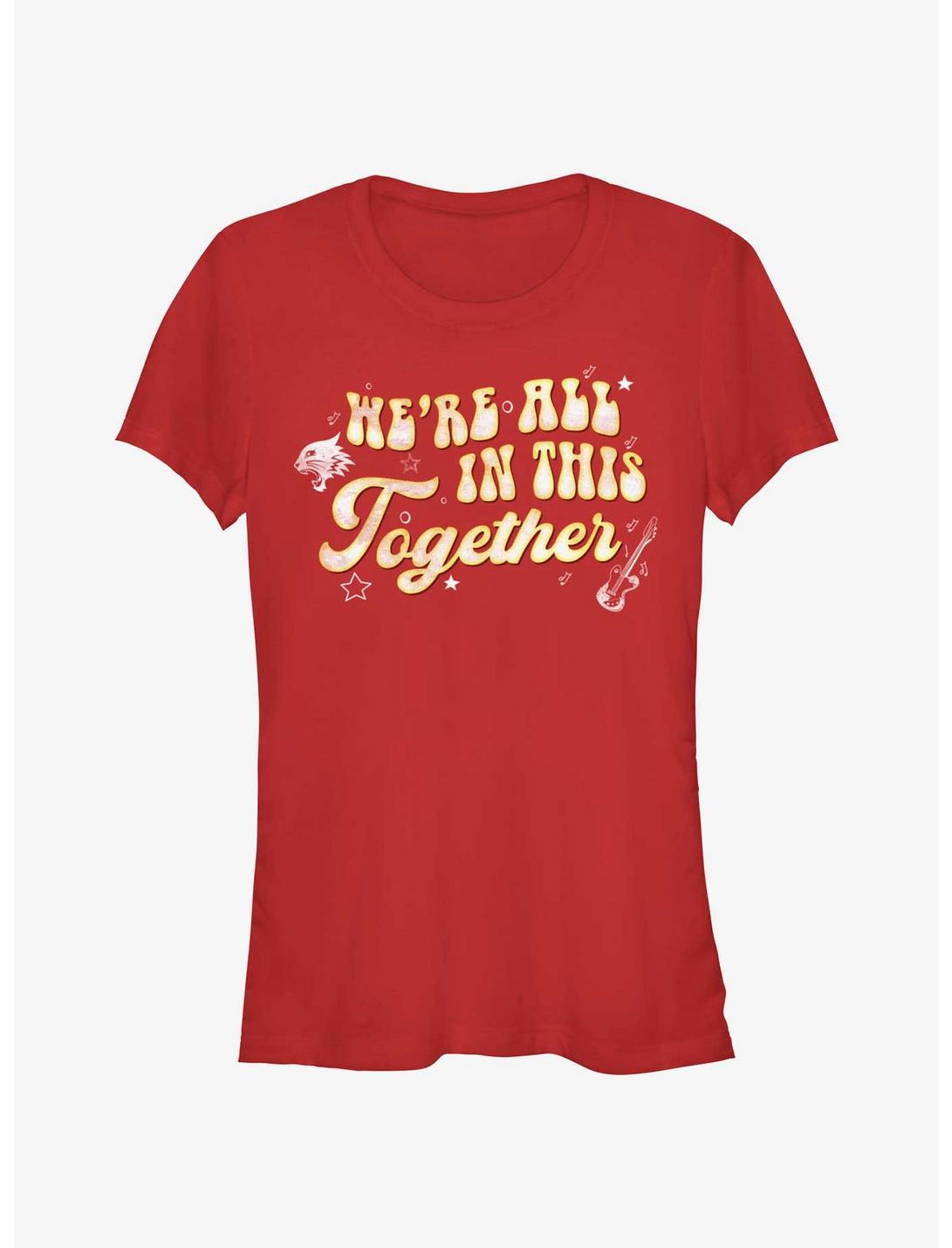 Disney Channel High School Musical We're All In This Together Girls T-Shirt