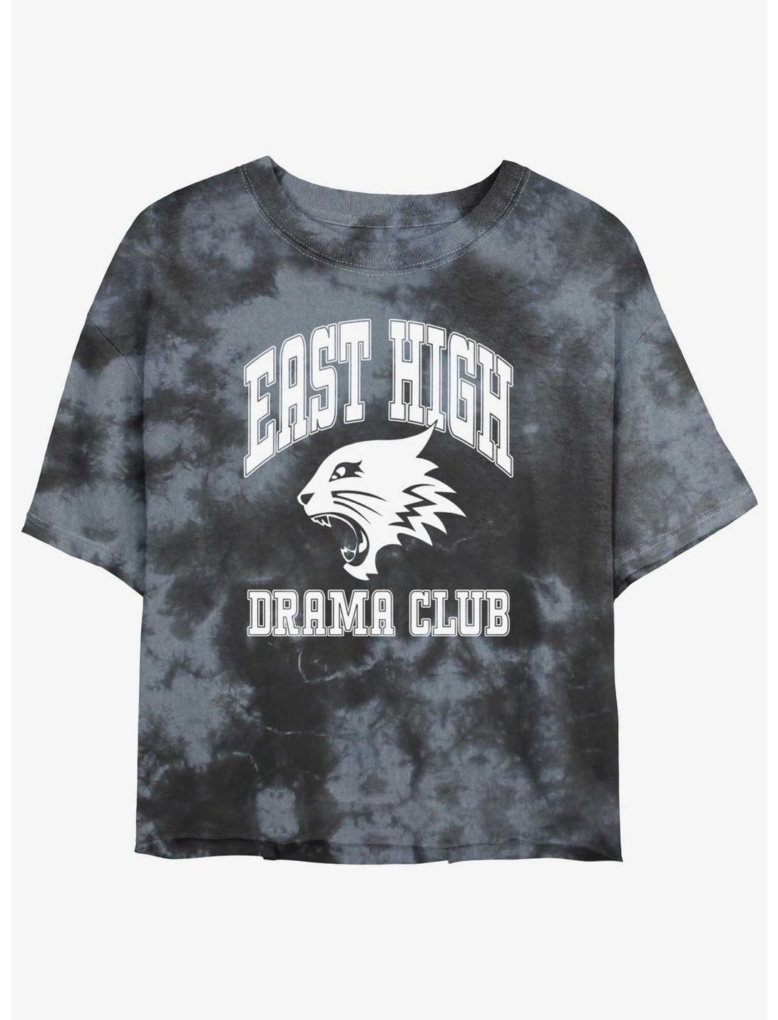 Disney Channel High School Musical East High Drama Club Girls Tie-Dye Crop T-Shirt