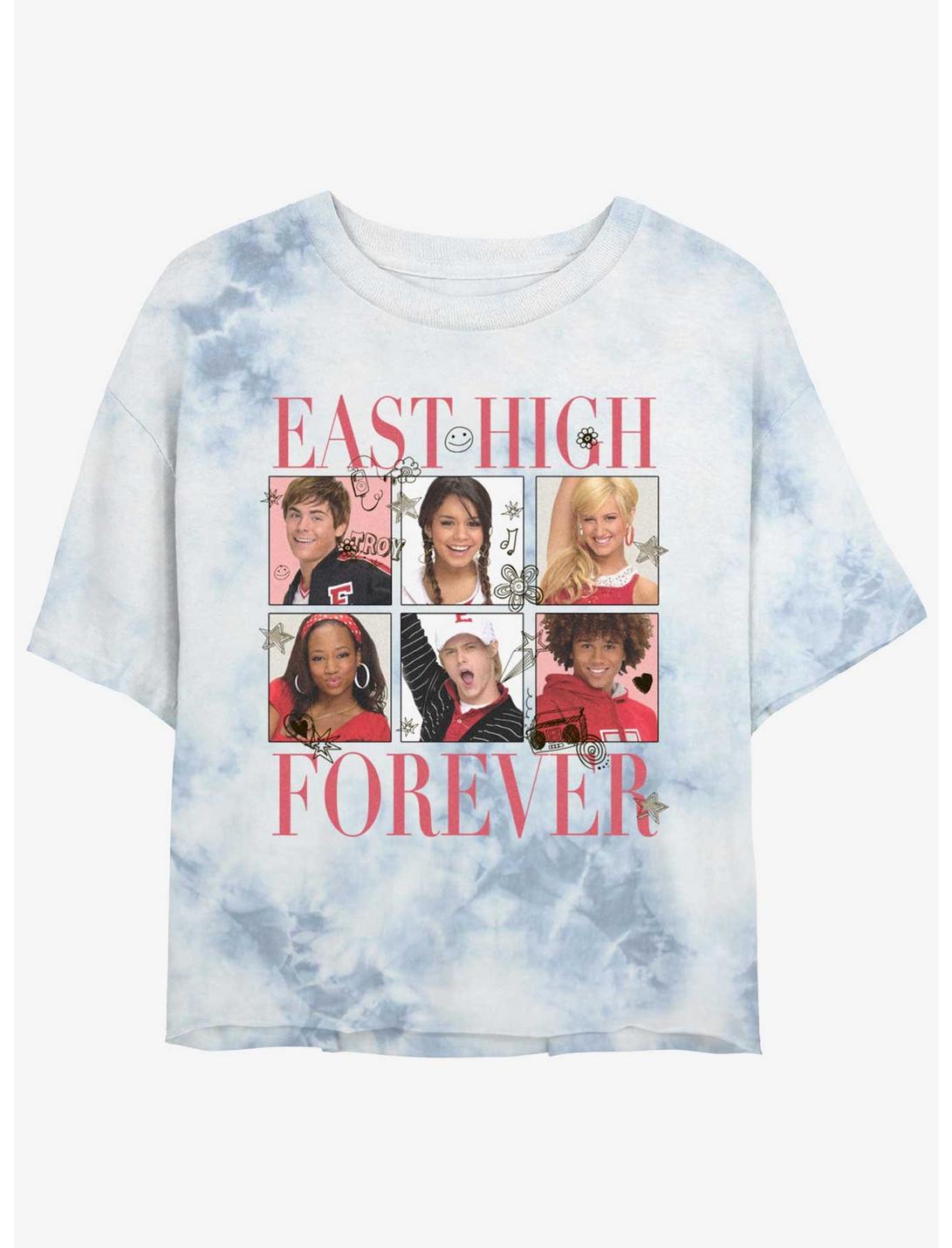 T-shirt court tie-dye pour filles Disney Channel High School Musical East High Friends Forever