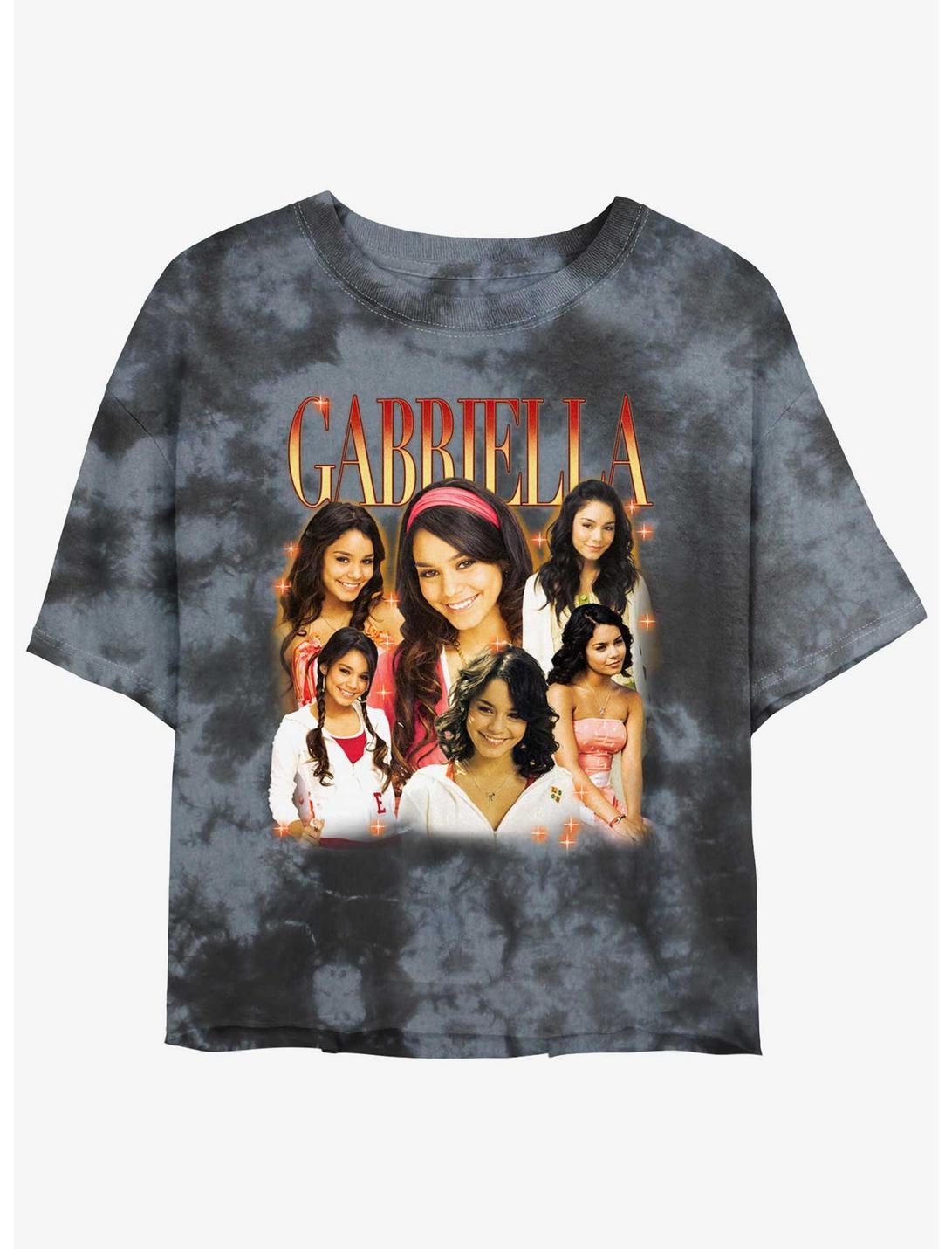 Disney Channel High School Musical Gabriellas Girls Tie-Dye Crop T-Shirt
