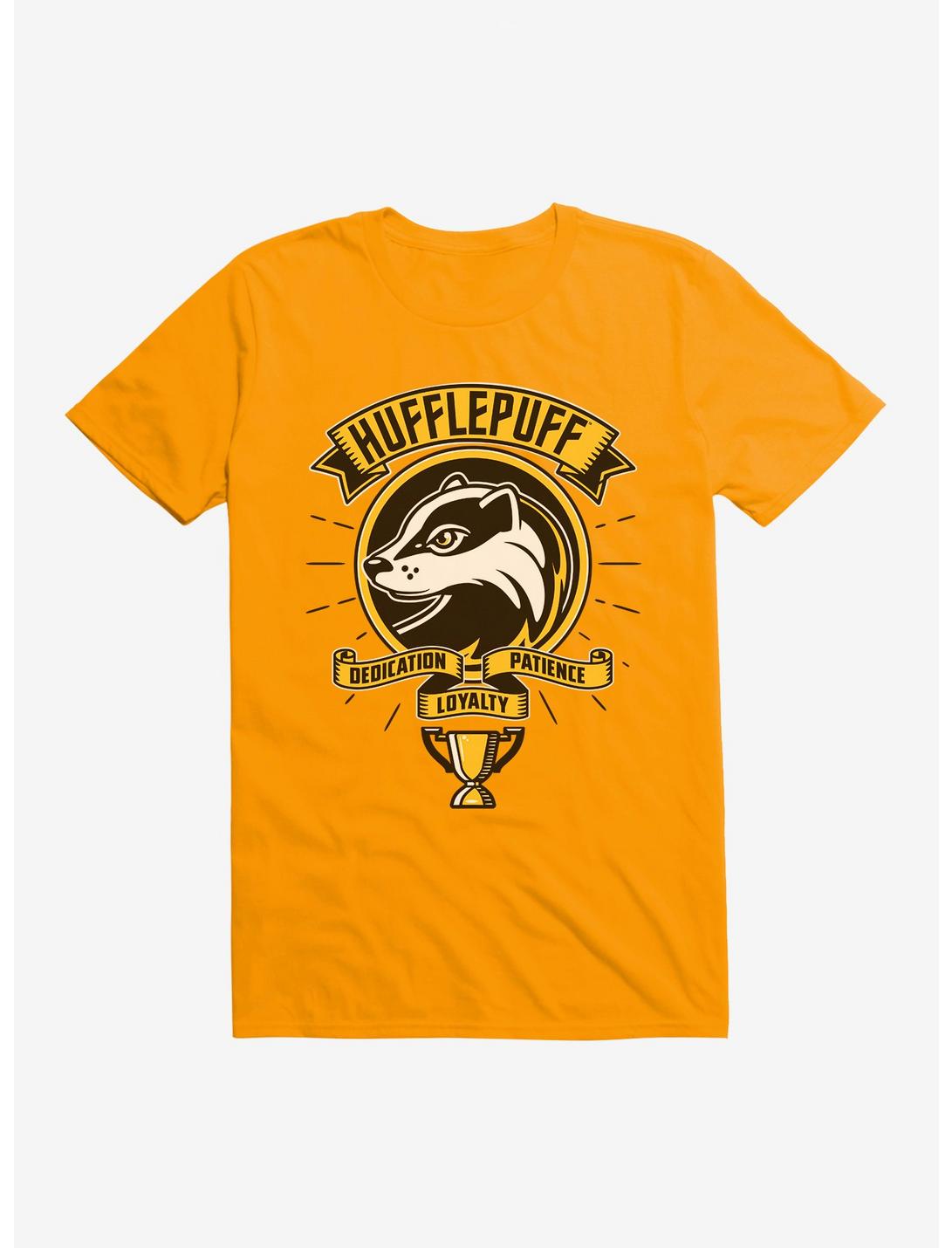 Harry Potter Hufflepuff House Patch Art T-Shirt