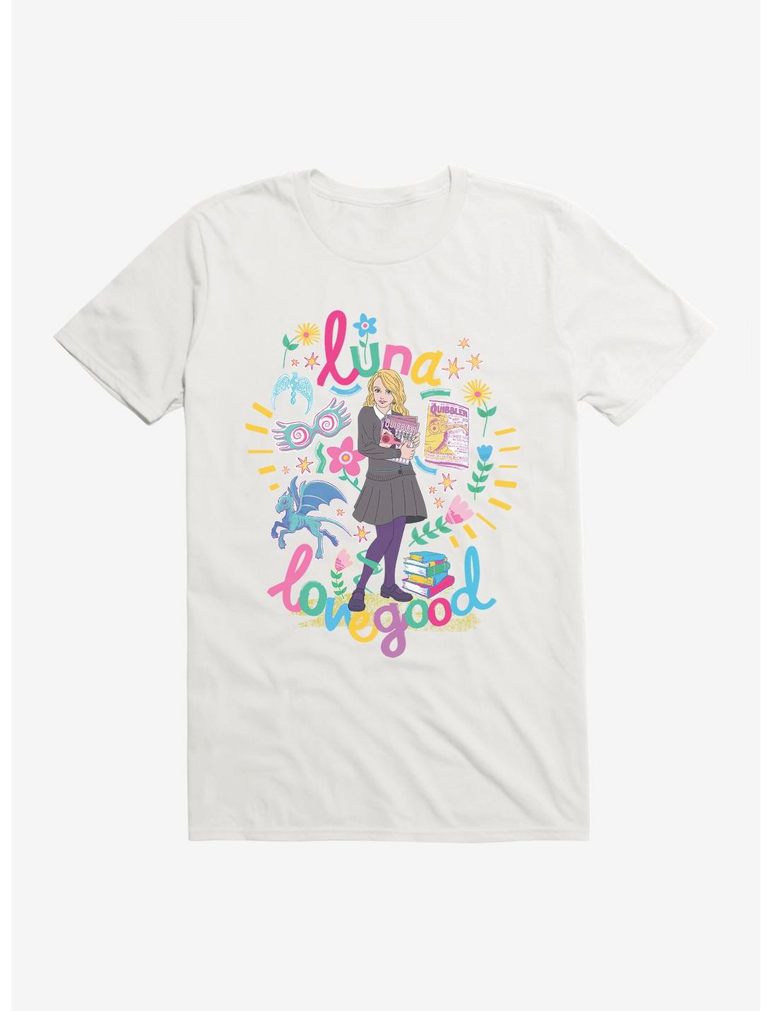 T-shirt Harry Potter Luna Lovegood Doodle Art