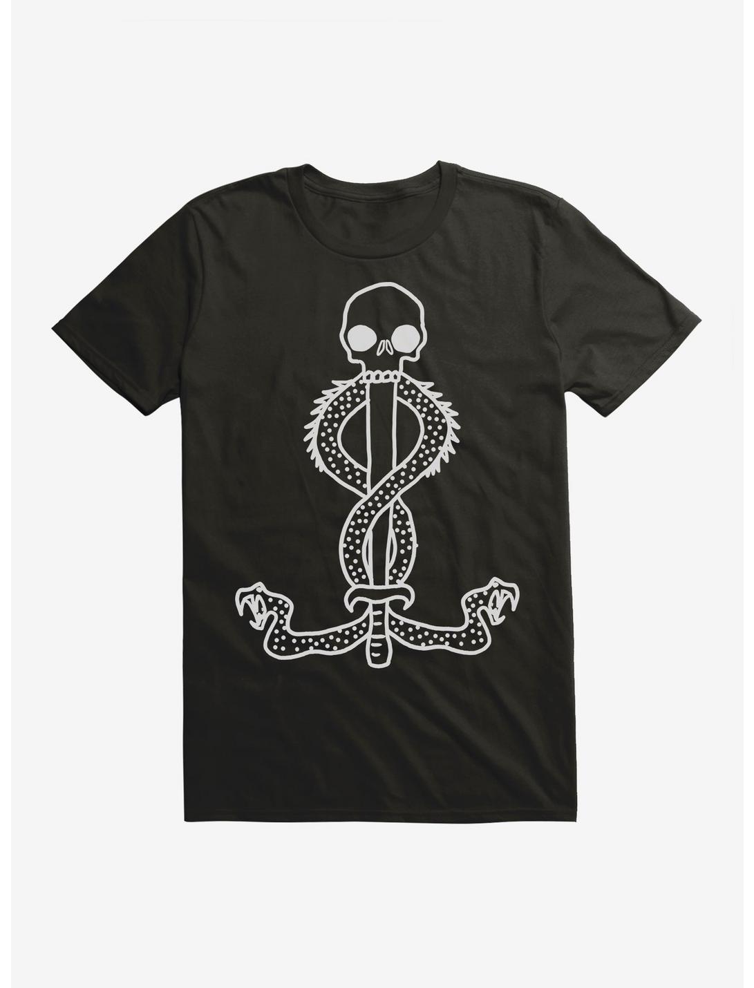 Harry Potter Death Eaters Symbol Doodle T-Shirt