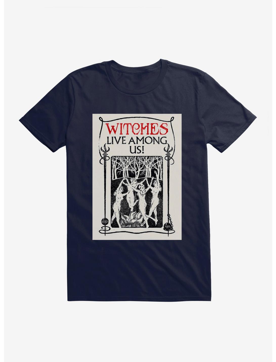 Fantastic Beasts Witches Live Among Us T-Shirt