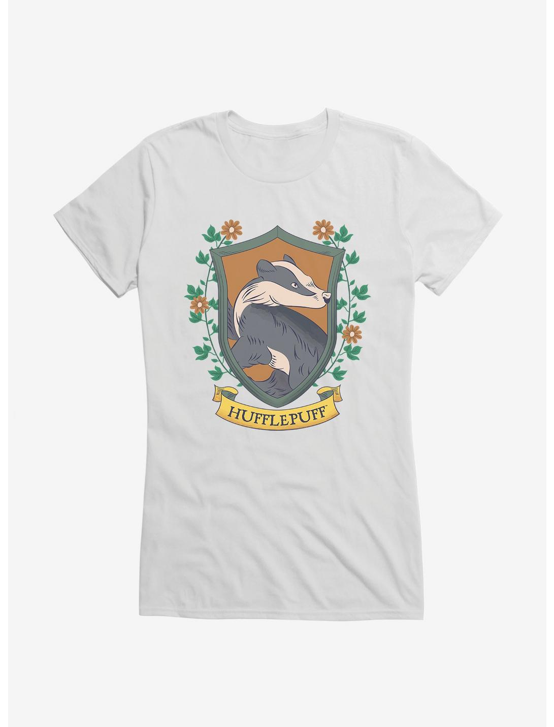 Harry Potter Hufflepuff Crest Girls T-Shirt