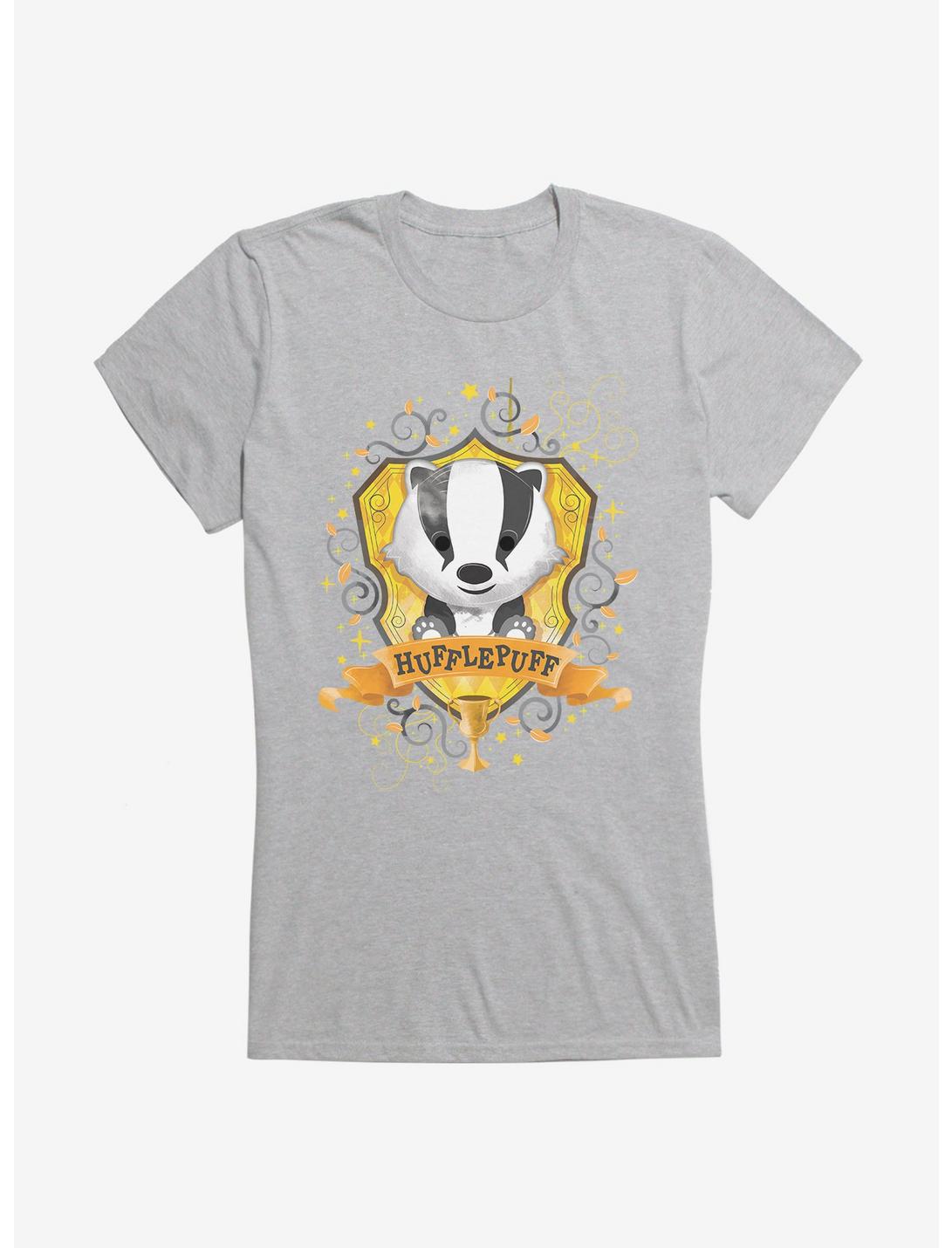 T-Shirt Fille Coupe Or Graphique Harry Potter Poufsouffle