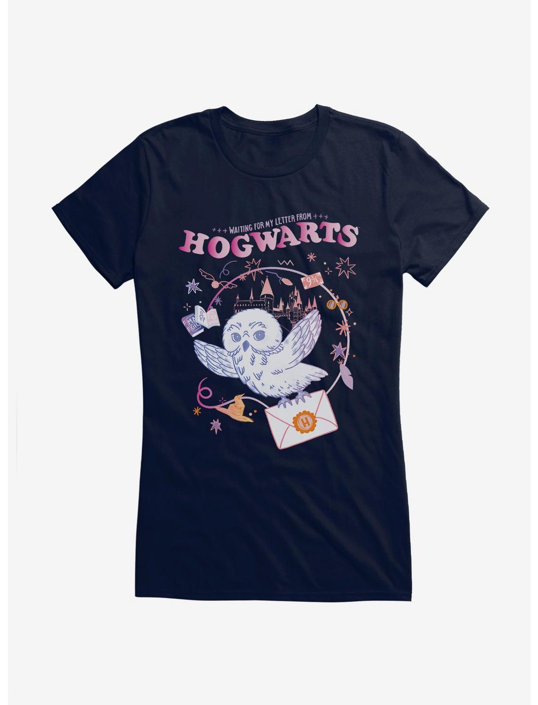 T-shirt Fille Harry Potter Lettre de Poudlard