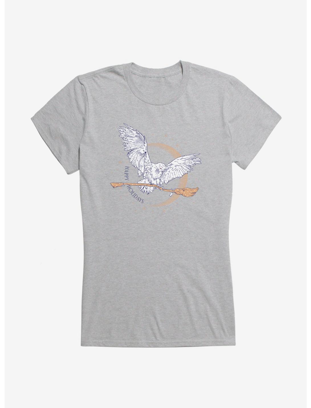 Harry Potter Hedwig Happy Holidays Girls T-Shirt