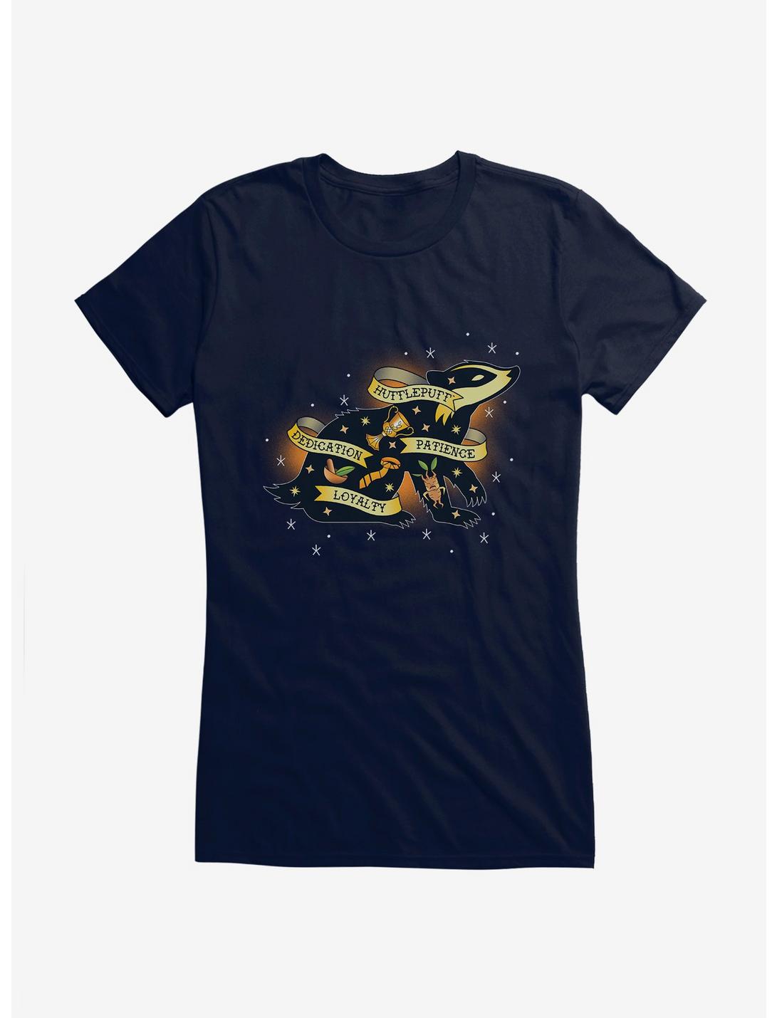 Harry Potter Hufflepuff Traits Girls T-Shirt