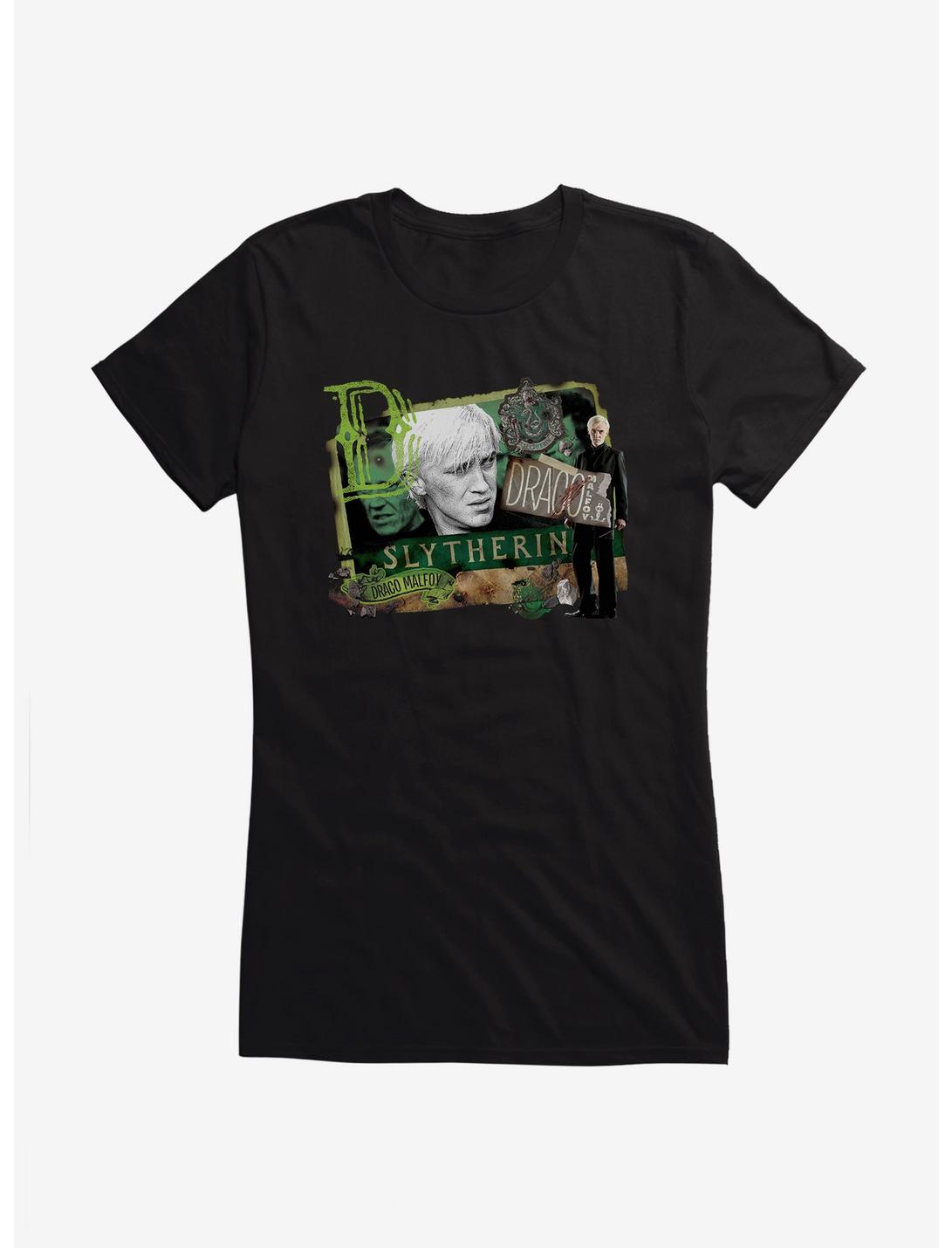 Harry Potter Draco Malfoy Collate Girls T-Shirt
