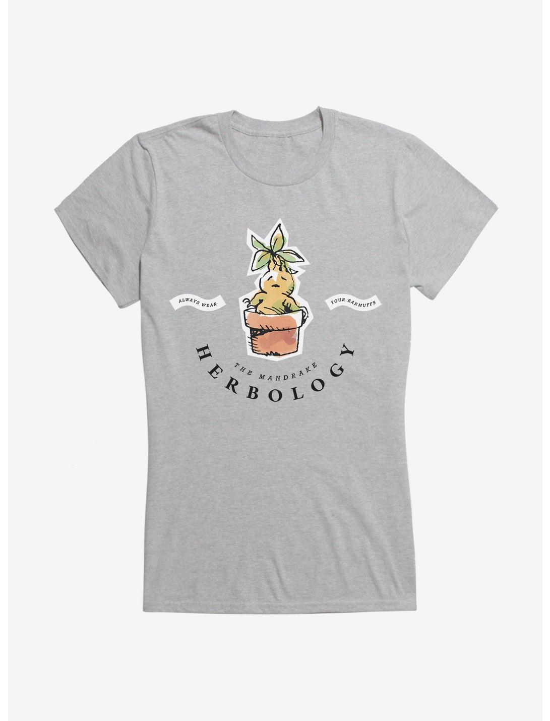 Harry Potter Watercolor Herbology Mandrake Girls T-Shirt