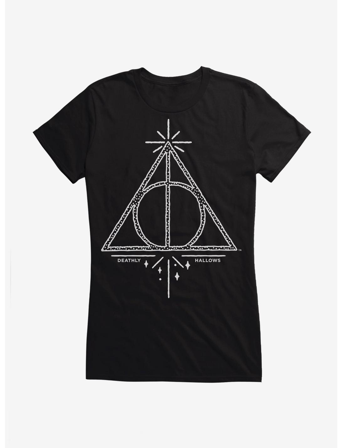 Harry Potter Deathly Hallows Symbol Girls T-Shirt