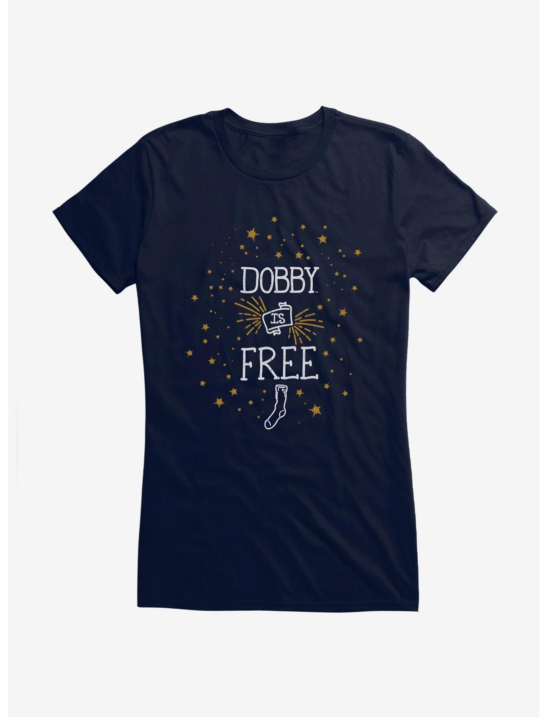 T-shirt fille Harry Potter Dobby est Libre Chaussette