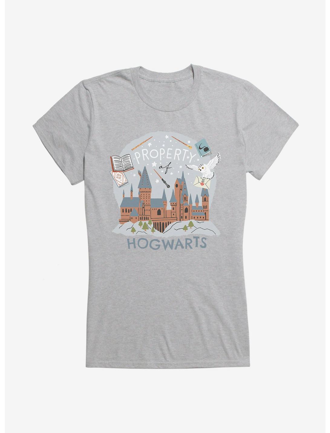 Harry Potter Hedwig Property Of Hogwarts Girls T-Shirt