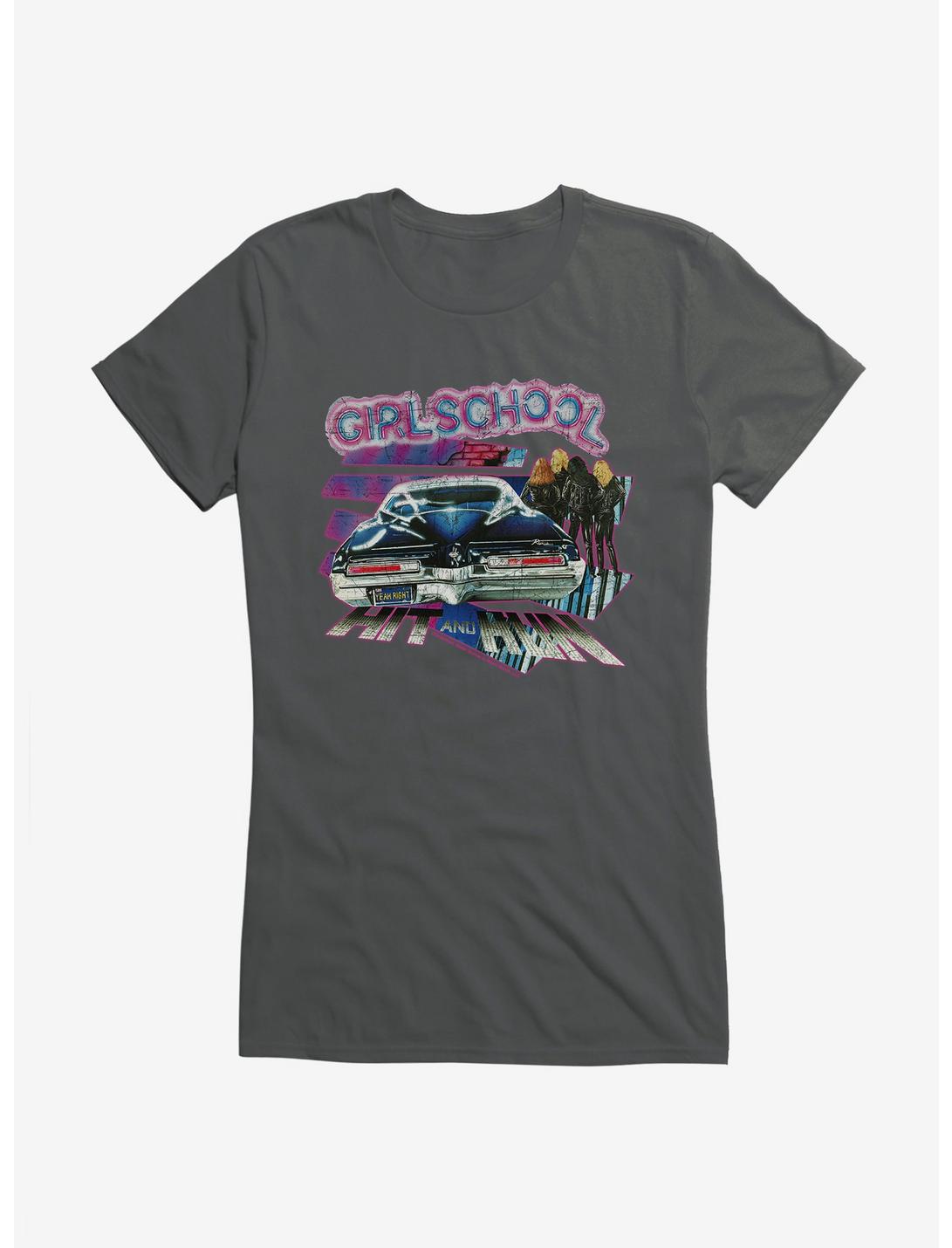 T-shirt Femme Girlschool Hit And Run