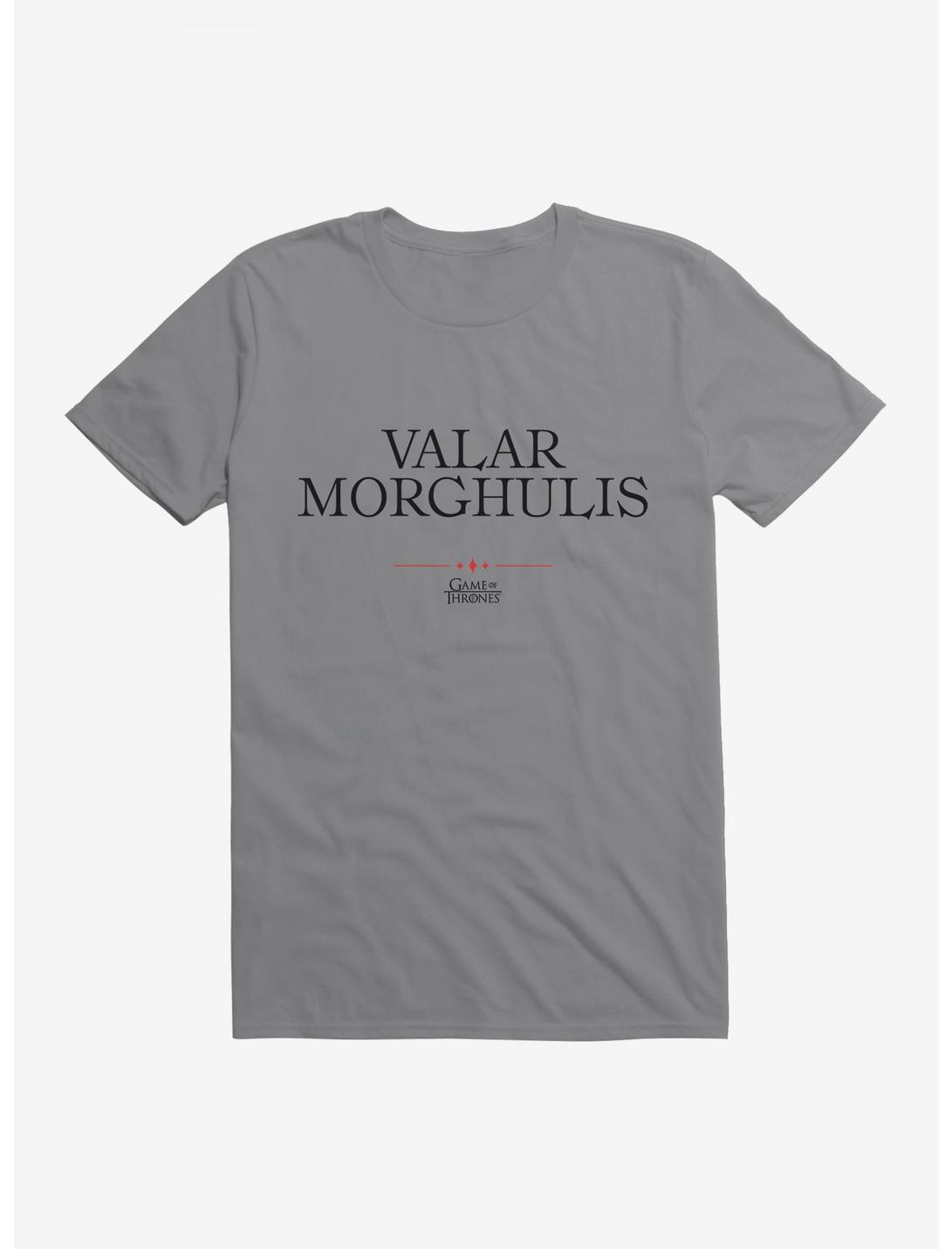 Game Of Thrones Quote Valar Morghulis T-Shirt