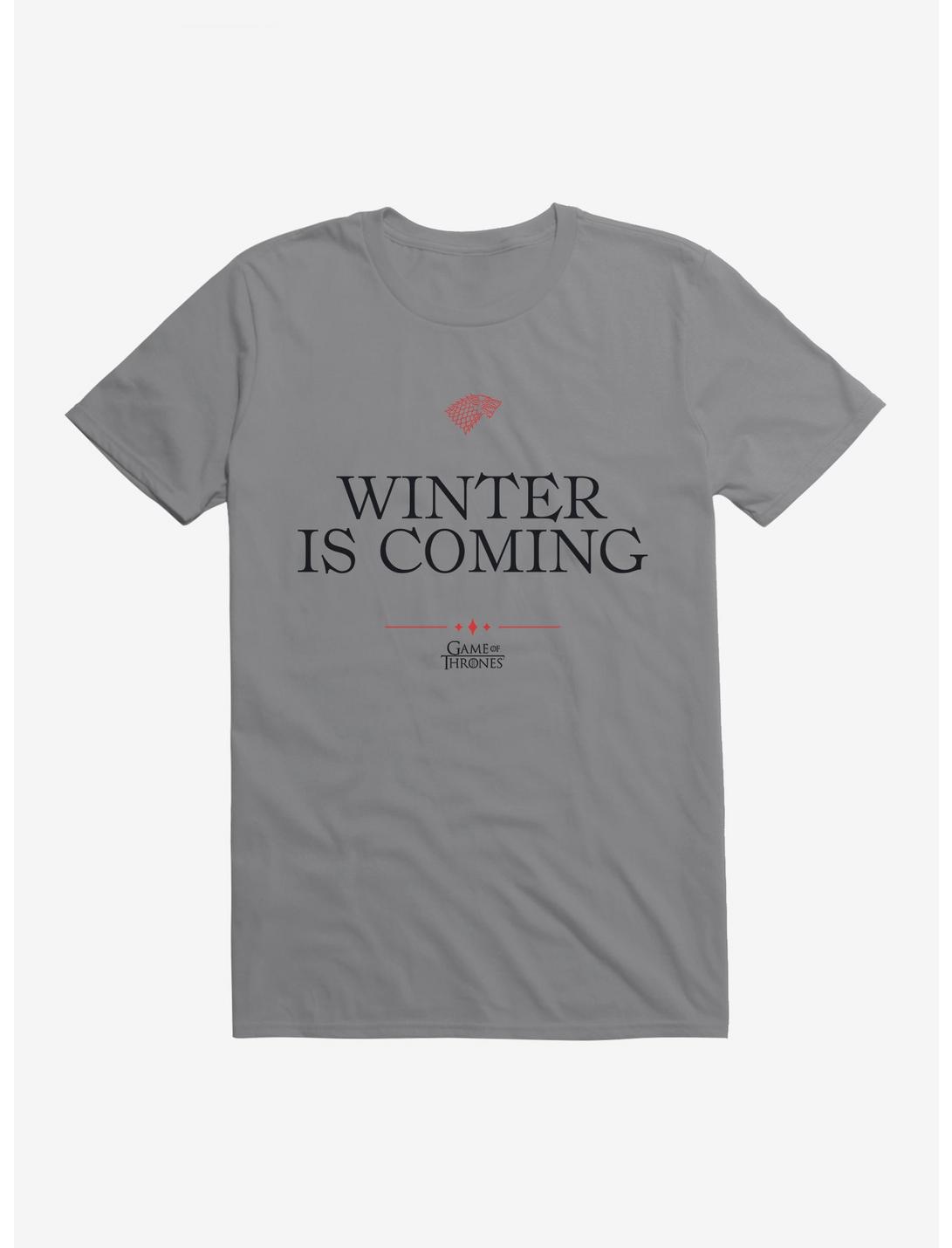 Game Of Thrones Quote Stark Winter Is Coming T-Shirt