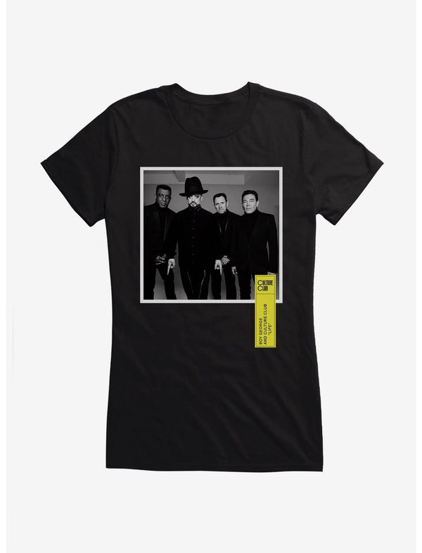 Boy George & Culture Club Band Picture Girls T-Shirt