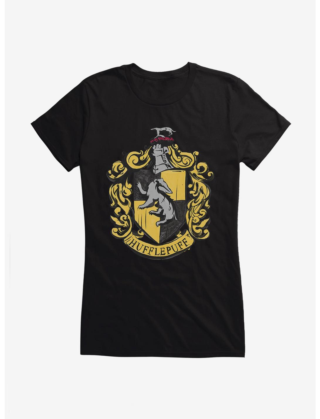 Harry Potter Hufflepuff Shield Girls T-Shirt